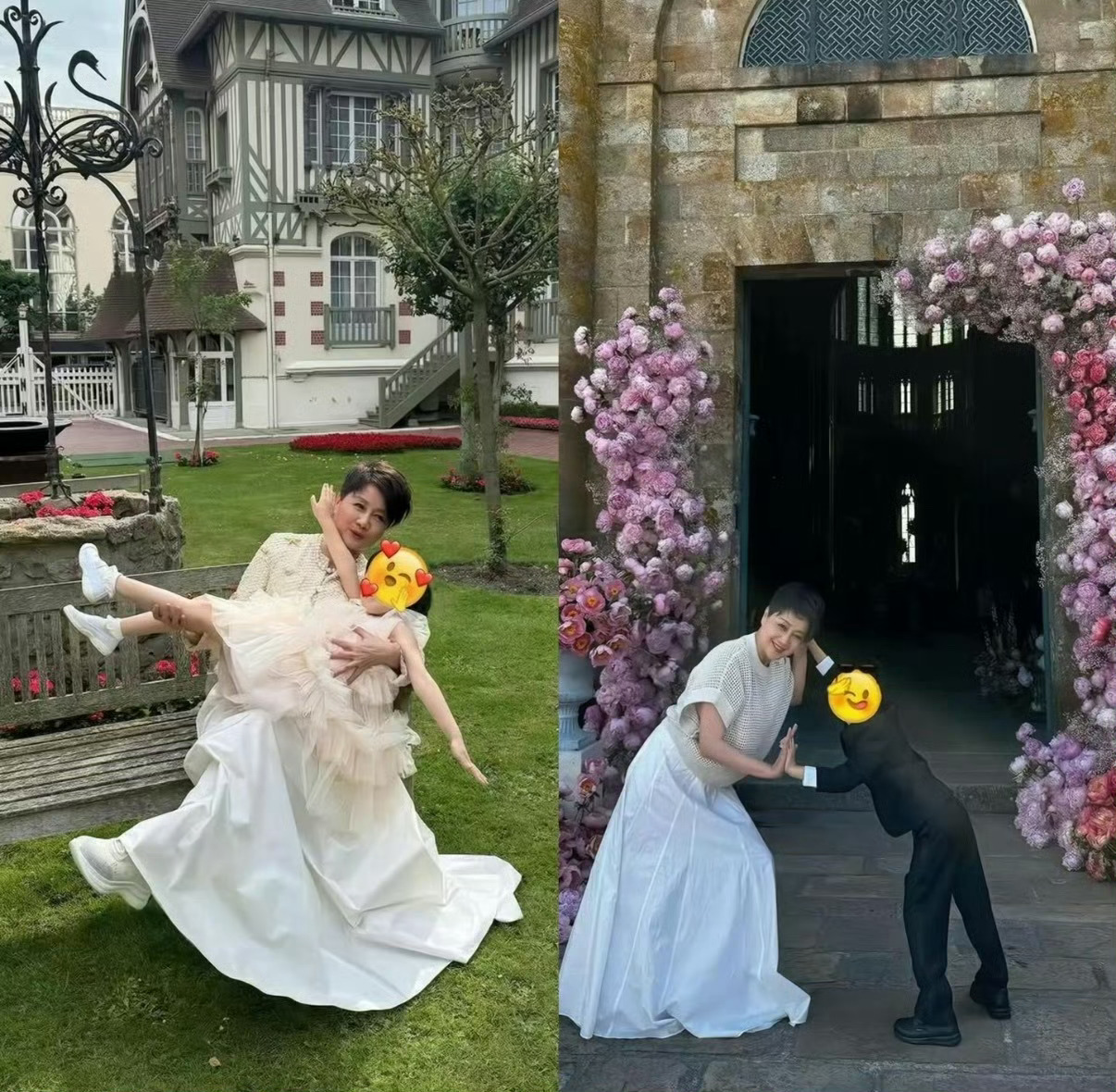 奚梦瑶晒照感谢婆婆从沪上中产超模到赌王家族儿媳，奚梦瑶的婚姻从不是依附豪门的捷径