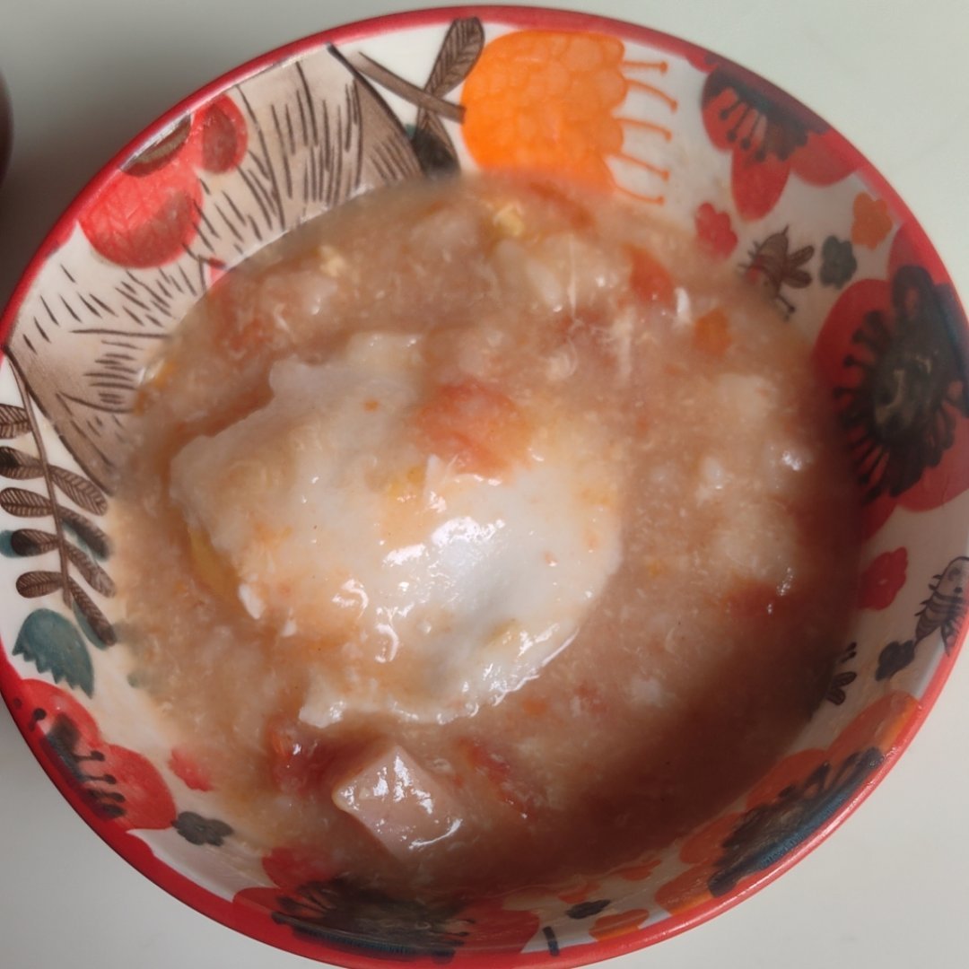 *碎碎念*又是一天窝在家里。大新给做了豪华版疙瘩汤（午餐肉+卧鸡蛋），哇，连喝了