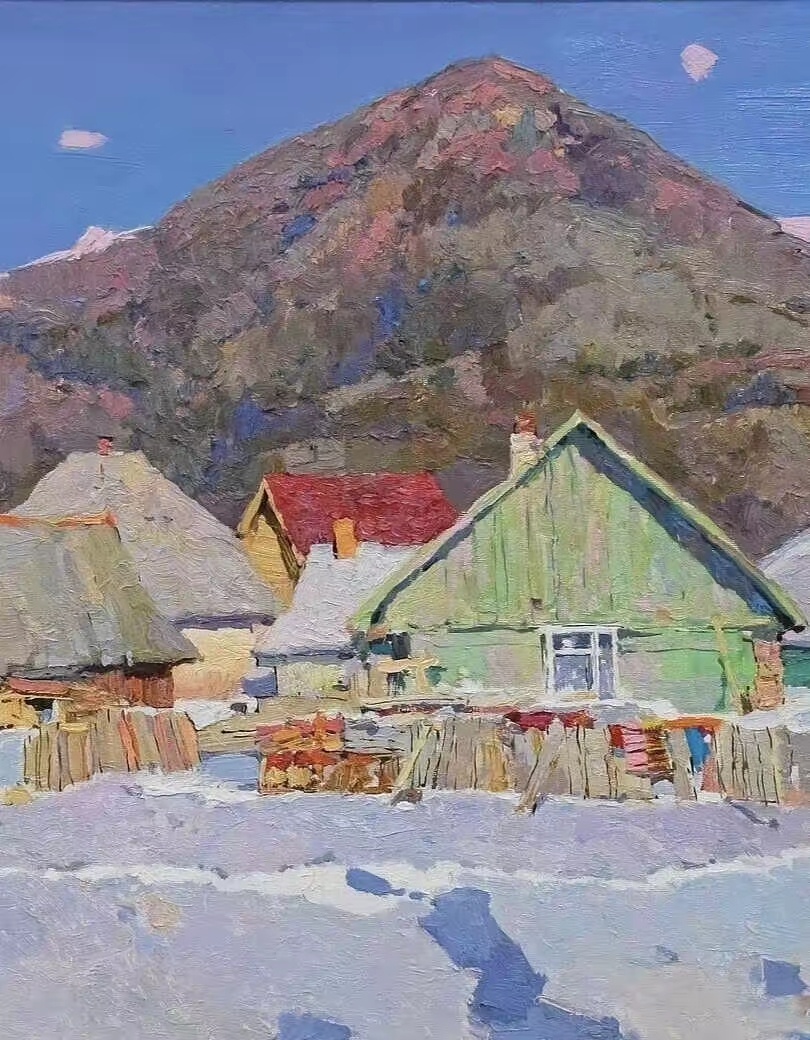 乌克兰画家瓦莱里·什马特科，深耕风景油画领域多年，扎实的学院功底让他的创作兼具写
