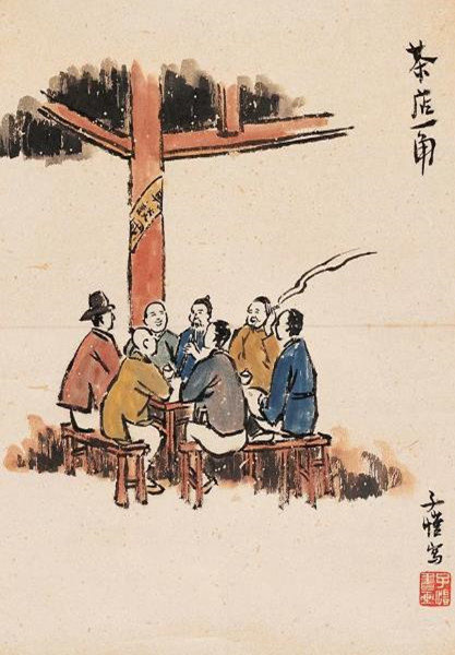 走正确的路，放无心的手，结有道之朋，断无义之友，饮清净之茶，戒色花之酒，开方便之
