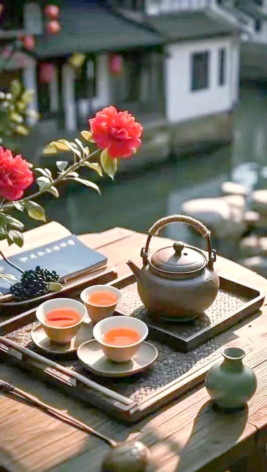 茶禅闲悟
 
闲情逸致杯中觅，
淡雅幽香心底浮。
一盏悠然天地阔，
茶禅一味悟真