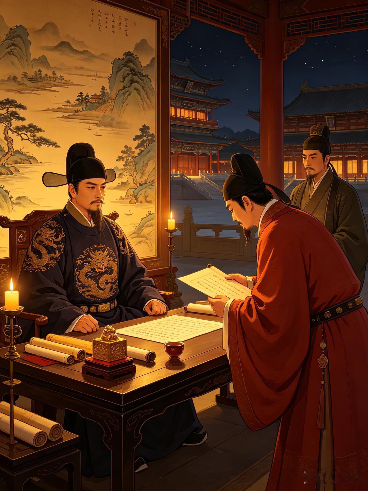 赵匡胤:     和平解放不了就只好打过去。

第一次:       公元971