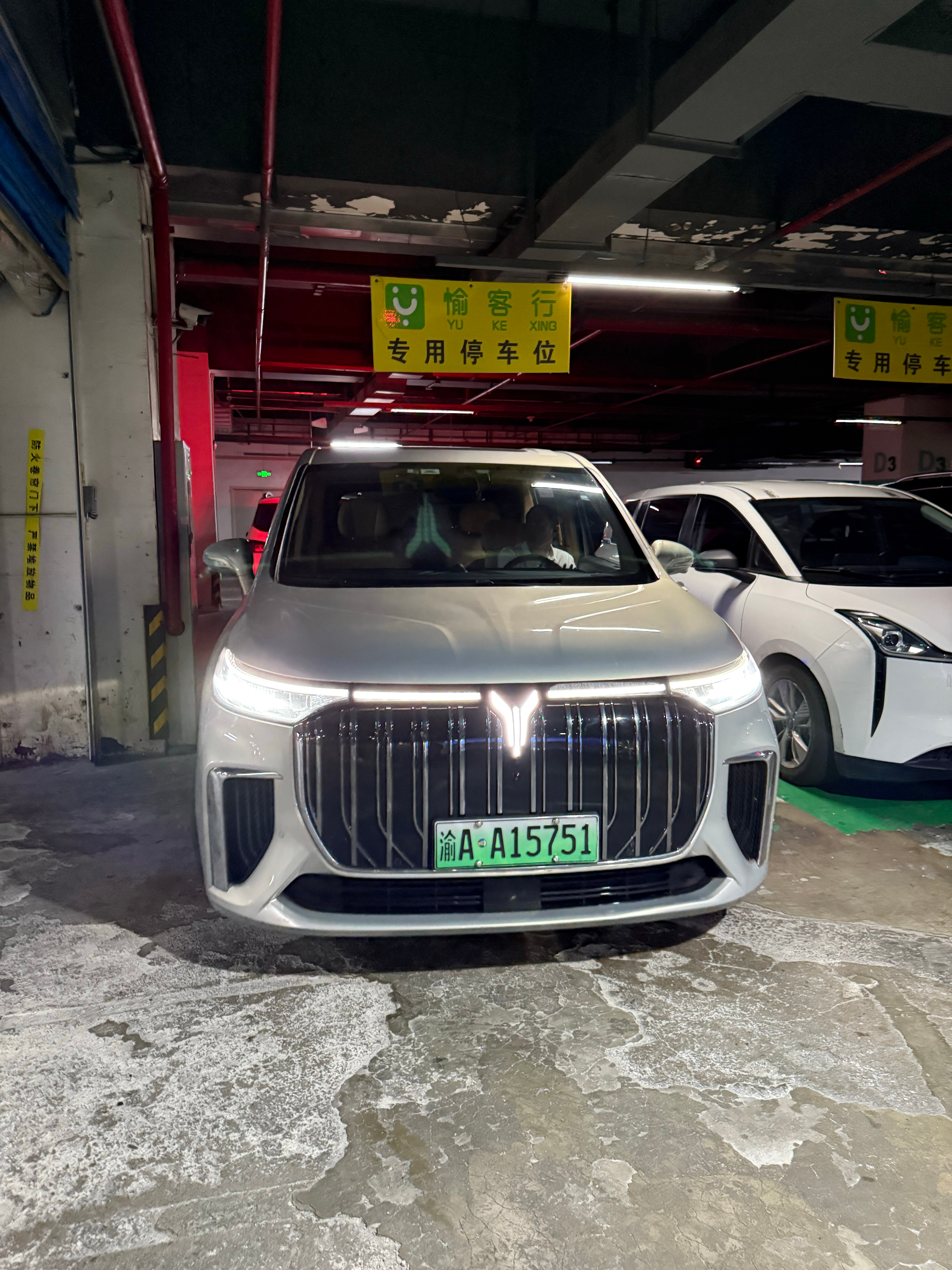 到重庆了岚图这个安排妥当用自家的梦想家接人才对嘛  ​​​
