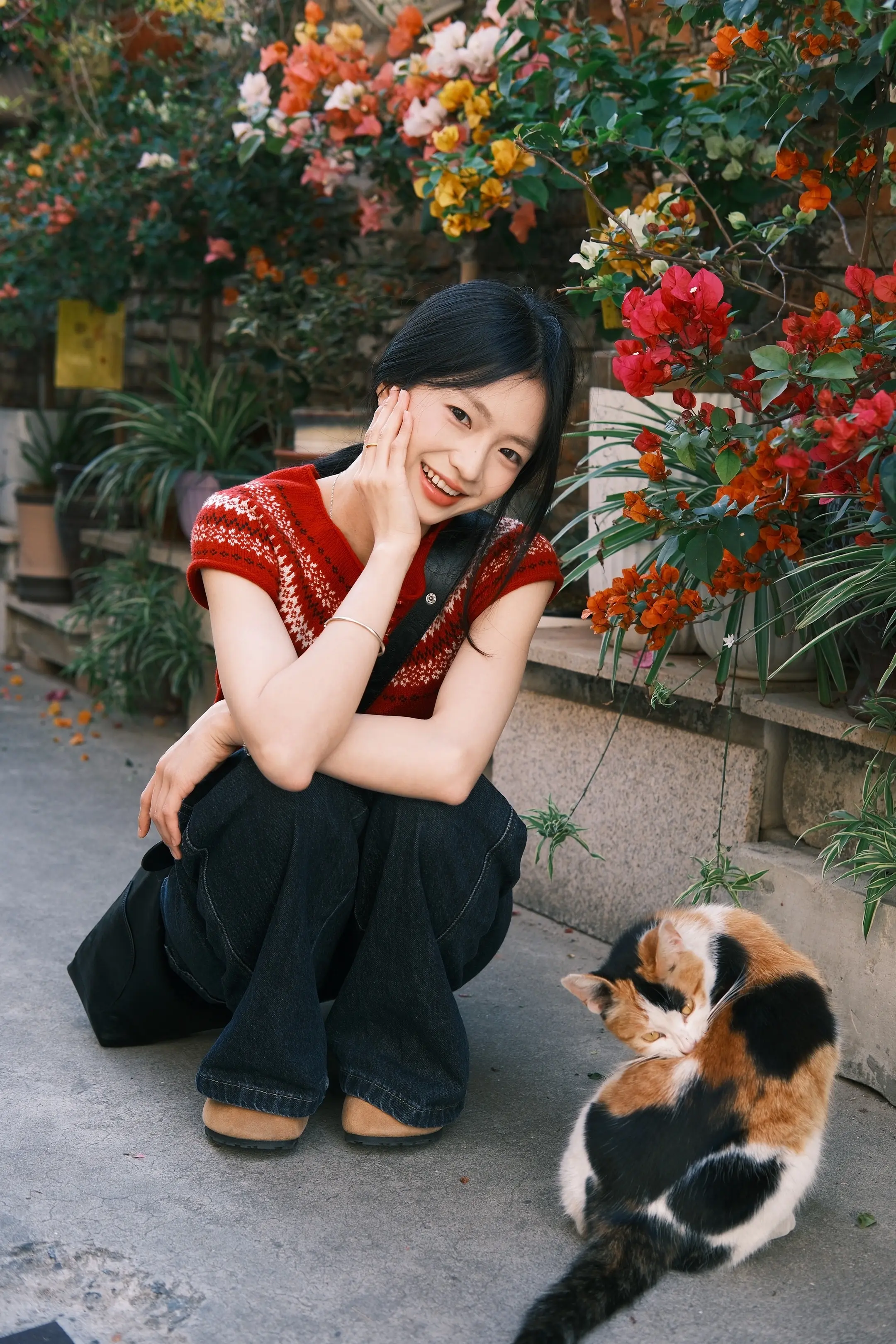 像花一样 绽放美丽吧