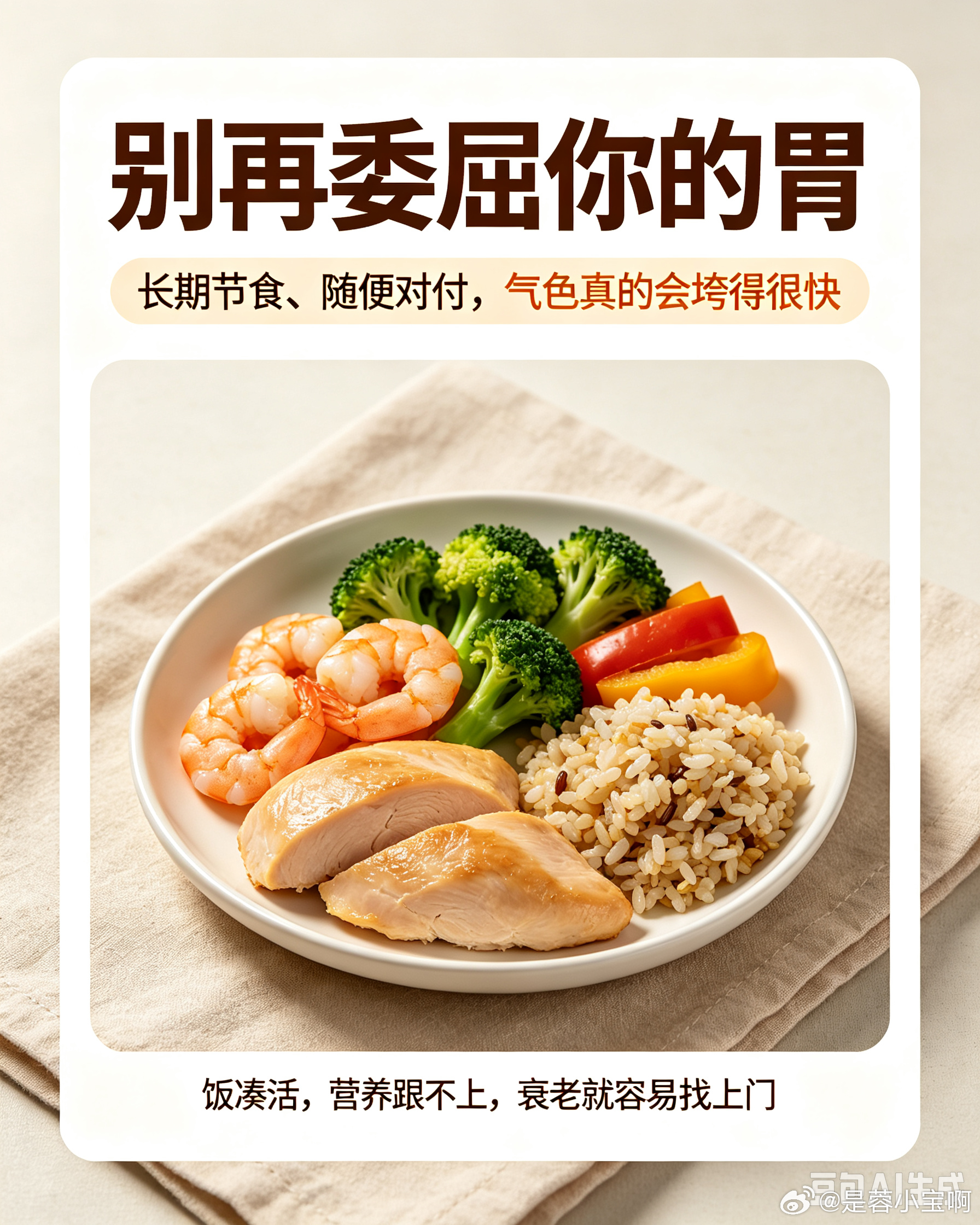 吃得越狠老得越慢吃得越狠，老得越慢。真不是让你暴饮暴食大吃大喝哈，先把话讲明白。