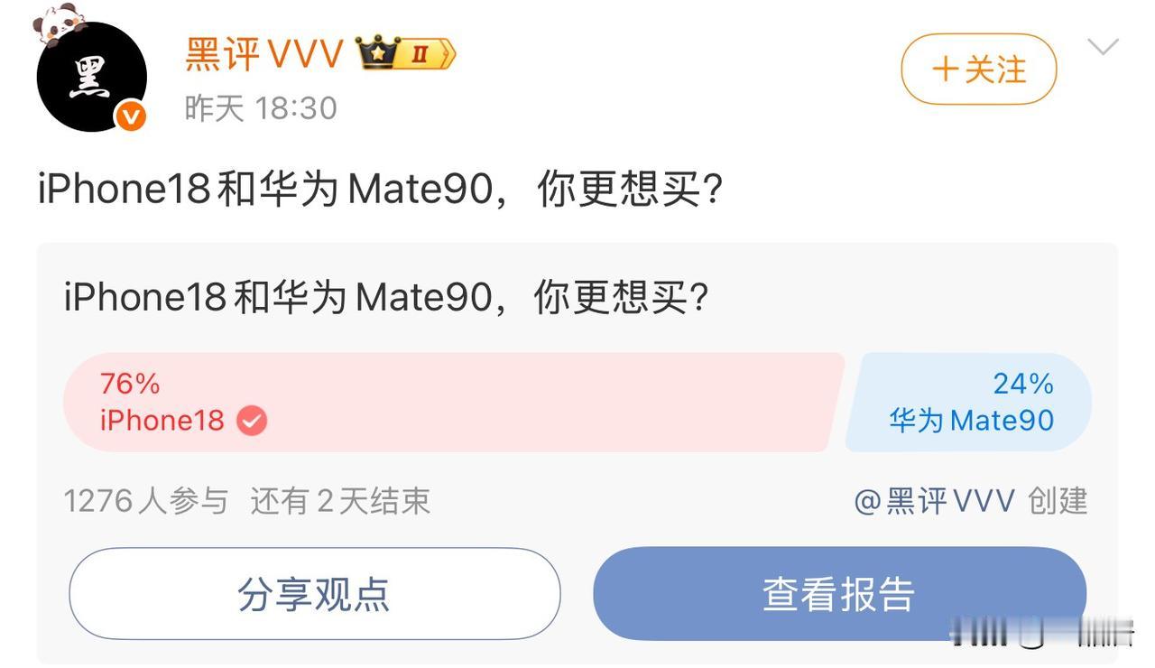 有数码博主做的一个问卷调查，仅供参考。其实，现在购买手机的消费心理，买标准版的反