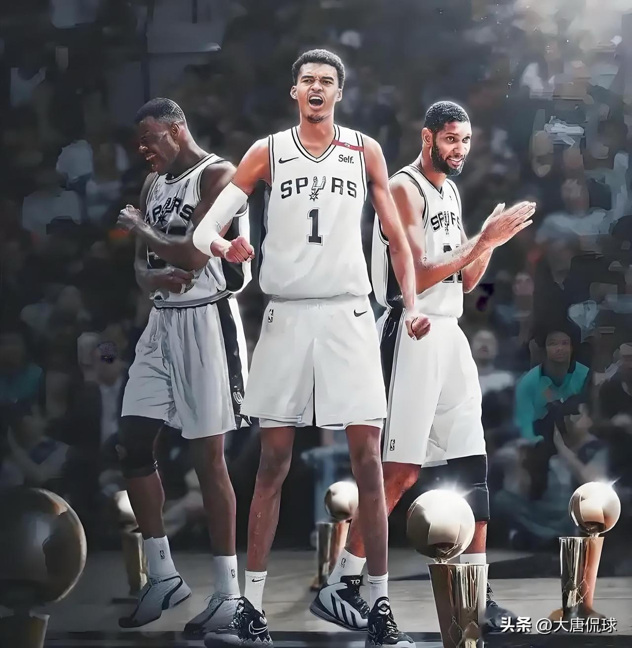 文班亚马和邓肯的差距，比马刺到总决赛还远，这3个观点，扎心但确真实：

观点1：