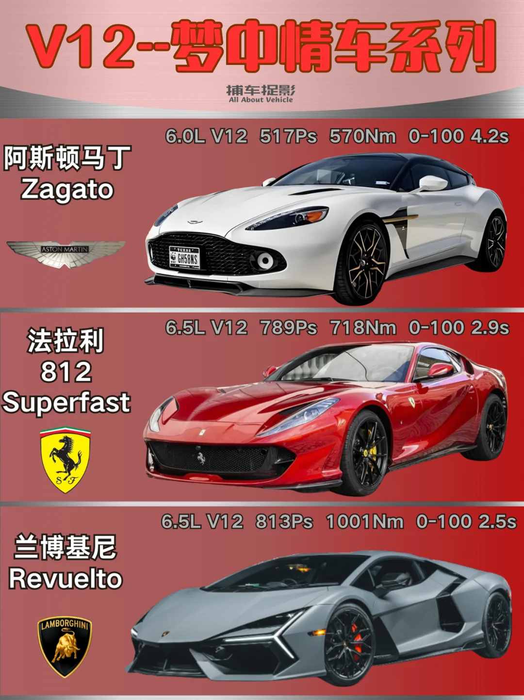 V12｜梦中情车系列