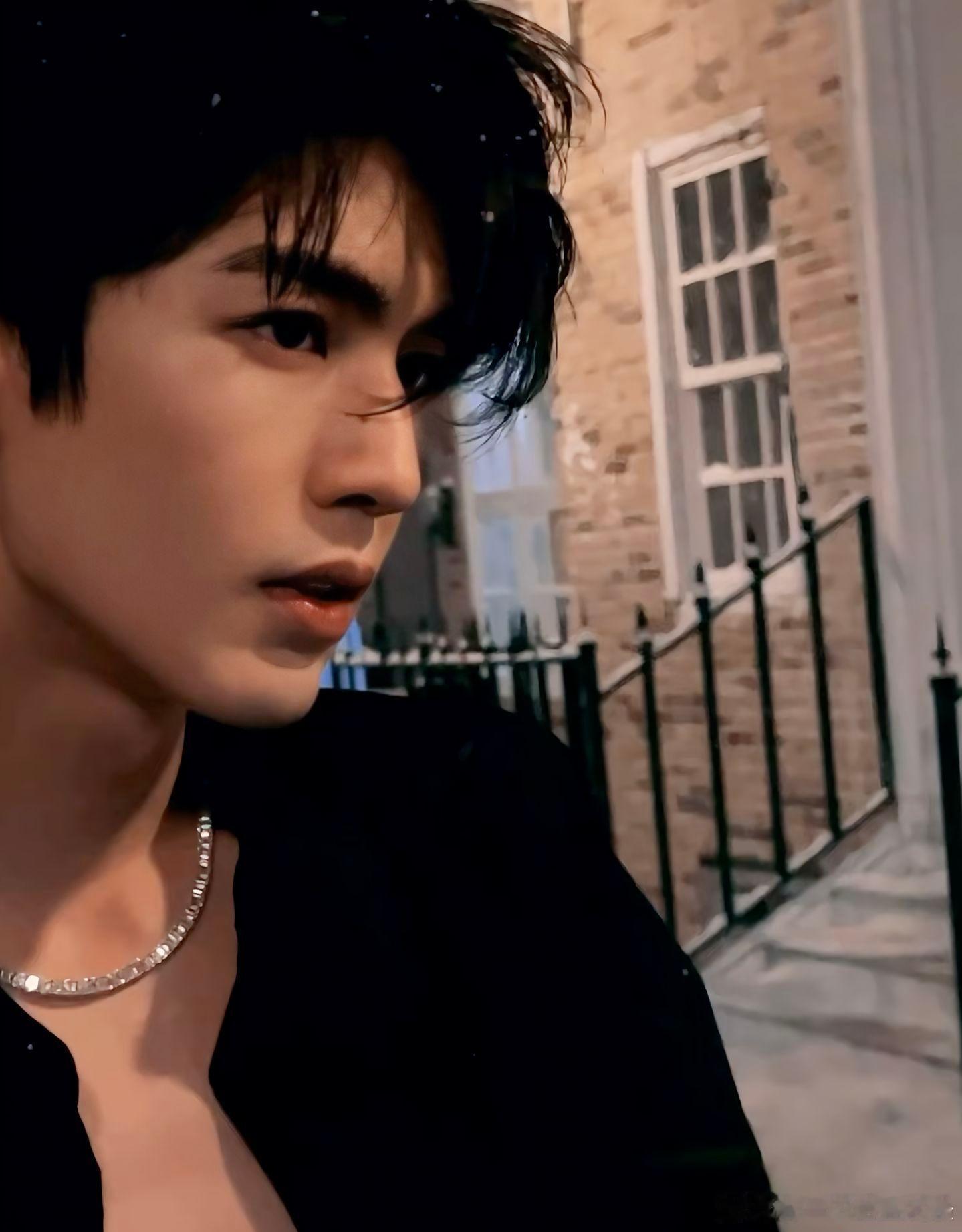 张凌赫 骨相清隽眉眼藏锋，少年气与苏感兼具，戏里氛围感拉满，戏外清爽通透。 