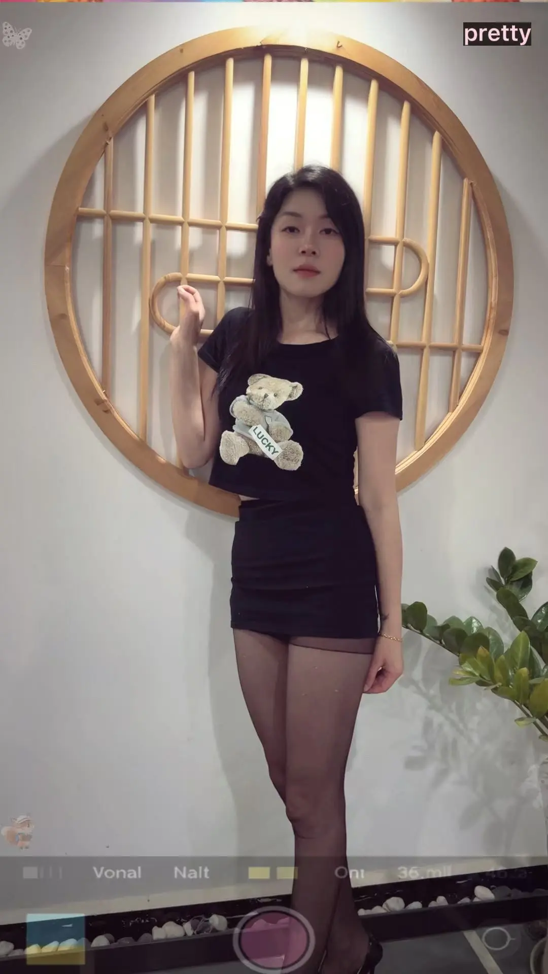 黑裙穿搭