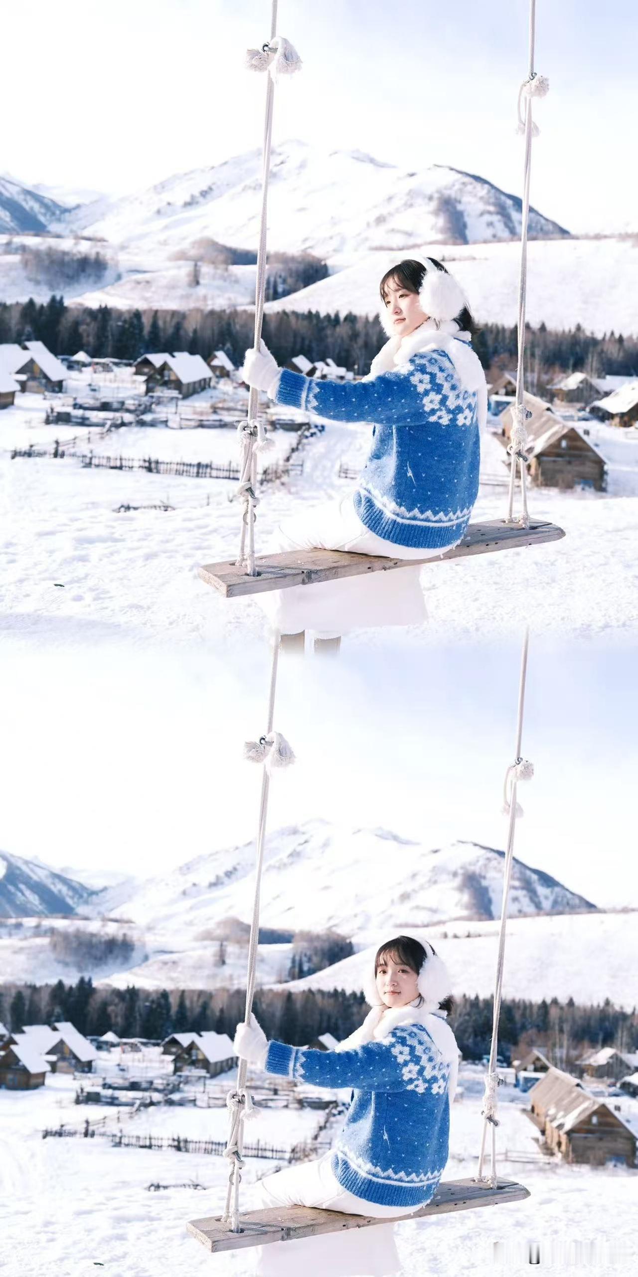 旅拍实况｜阿勒泰双湖8天，禾木的冬日恋歌❄️
       谁懂啊！禾木的雪，让