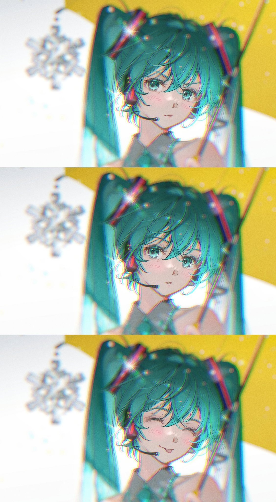 初音未来宿舍一起追番有多爽 我们初音未来宝宝真的好看到疯掉哇.[哇]绘：128_