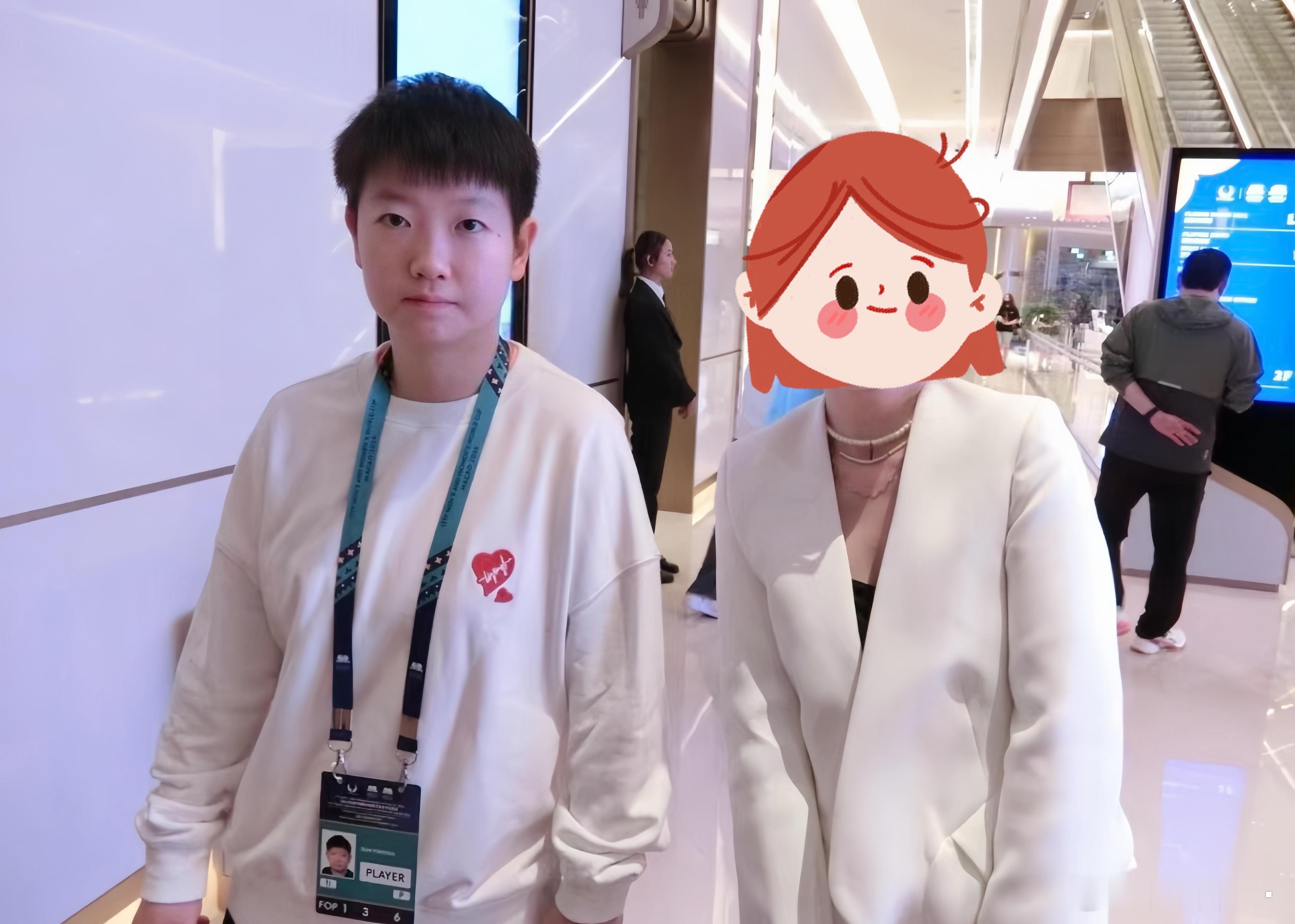 24年的小莎莎孙颖莎