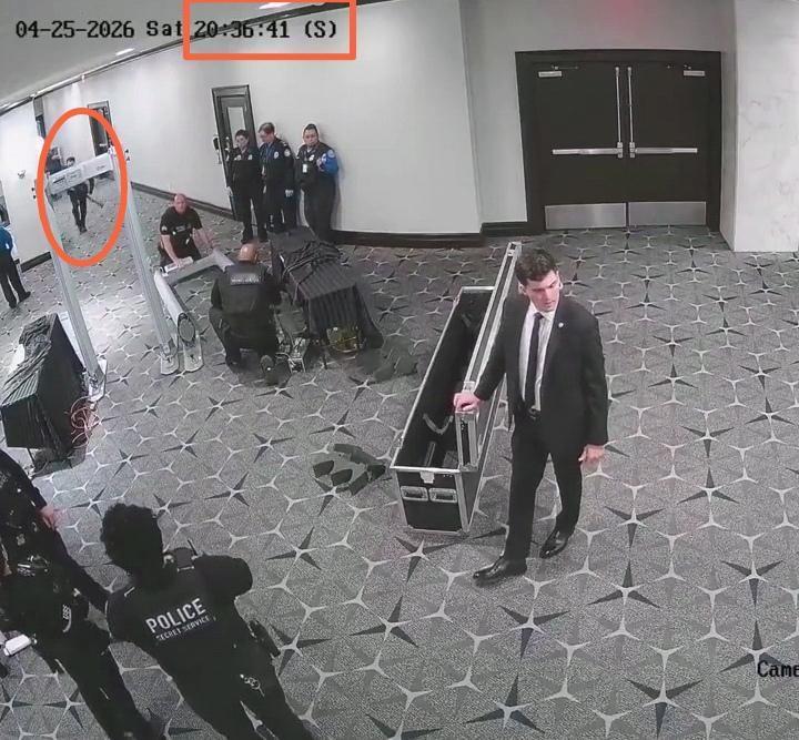 白宫枪击案最“无脑”安保人员曝光，警惕性不如一只狗，最先靠近枪手却没有发现异常，
