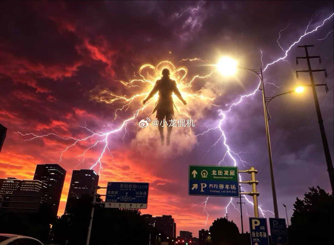 郑州今天晚上的气象就像这样