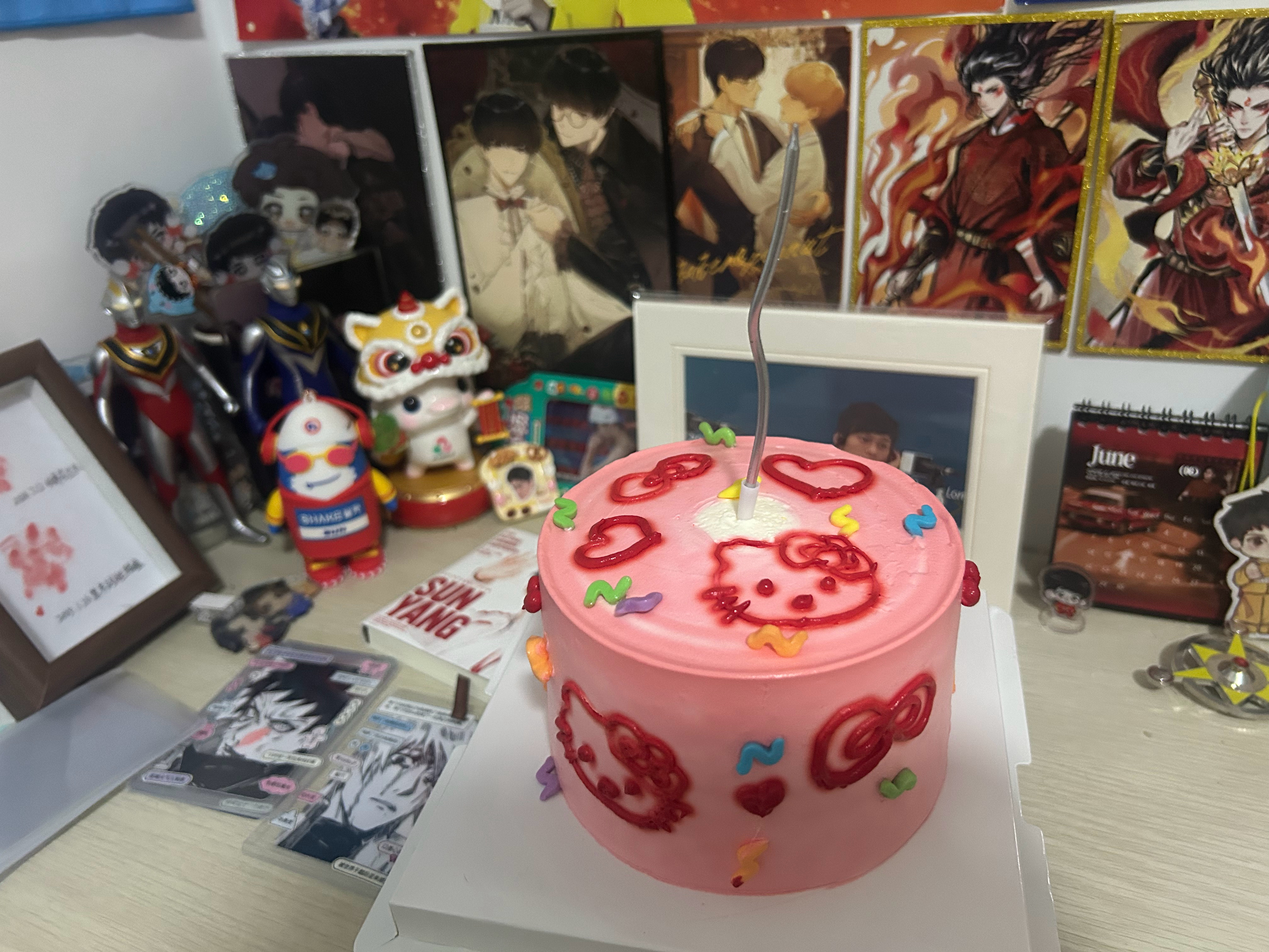 其实今天是我的生日，但今天我特别开心，感谢孙杨带给我的幸福💗 