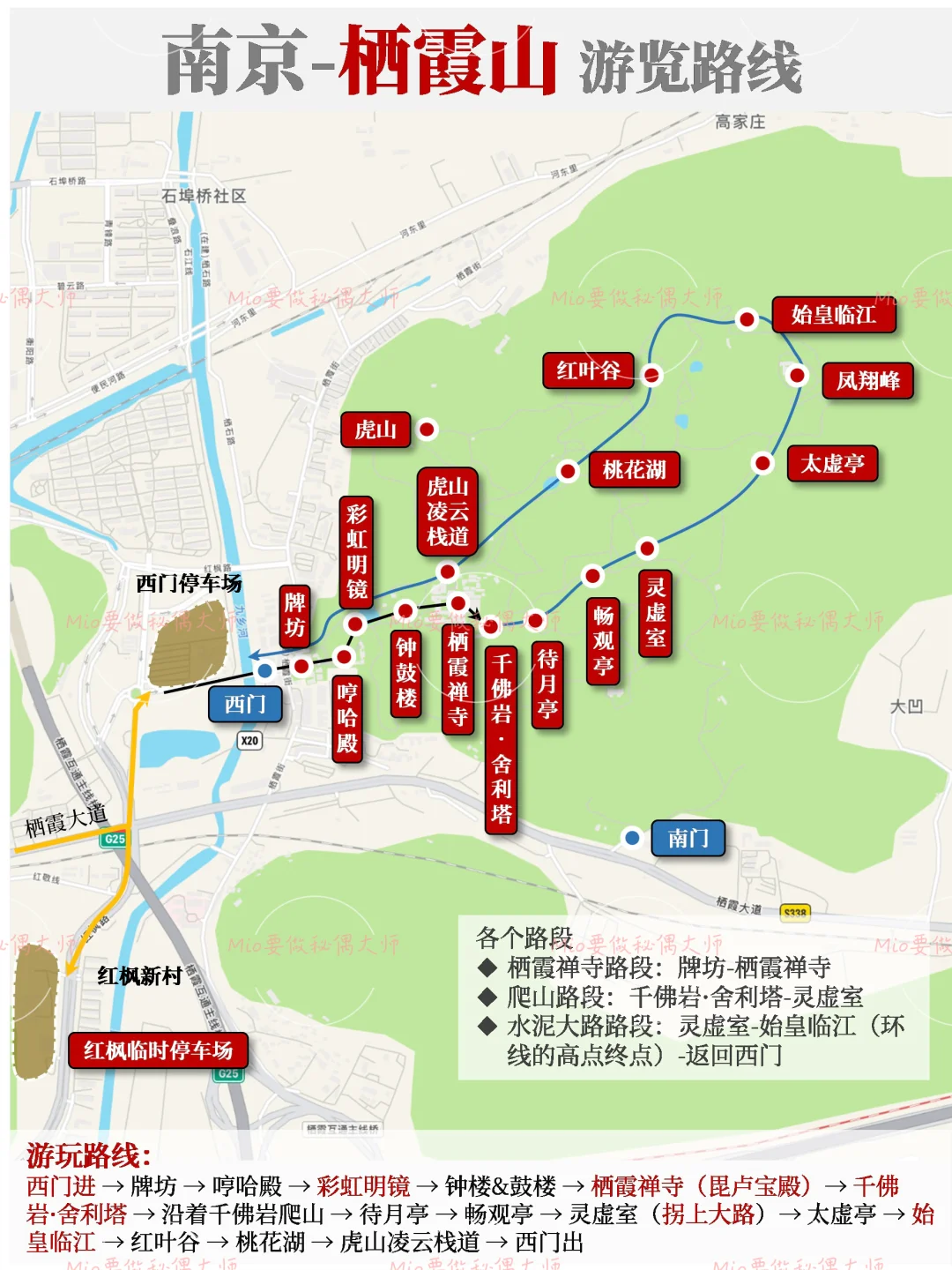 南京|栖霞山🍁游览攻略🍁赏秋季最红枫叶