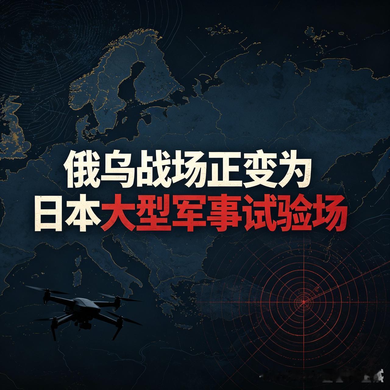 越看越后怕！俄乌战场根本不只是俄乌对决，早已悄悄变成日本的免费实战练兵场！
 
