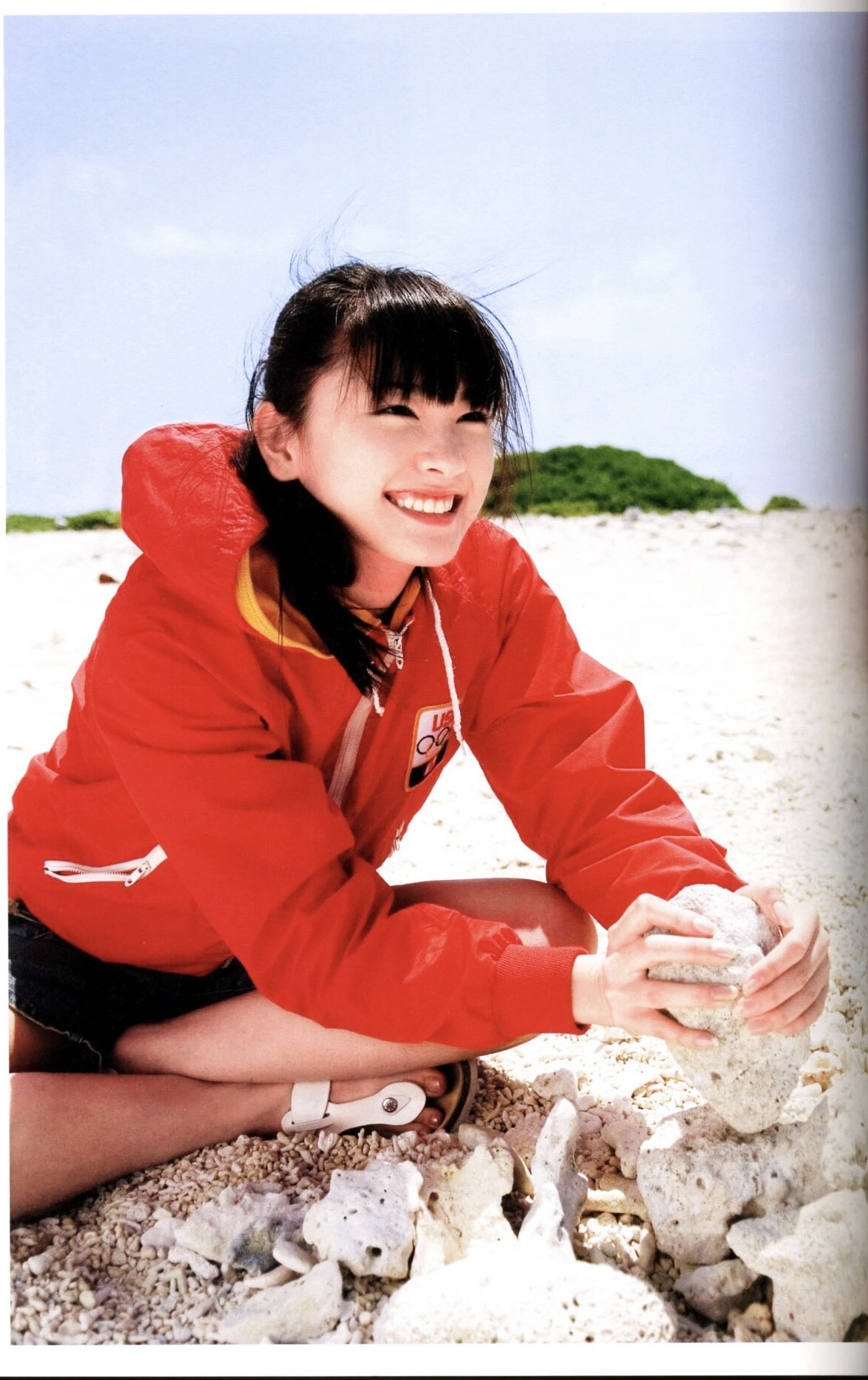 新垣结衣《恋爱部屋》里的沙滩少女Gakki～ 