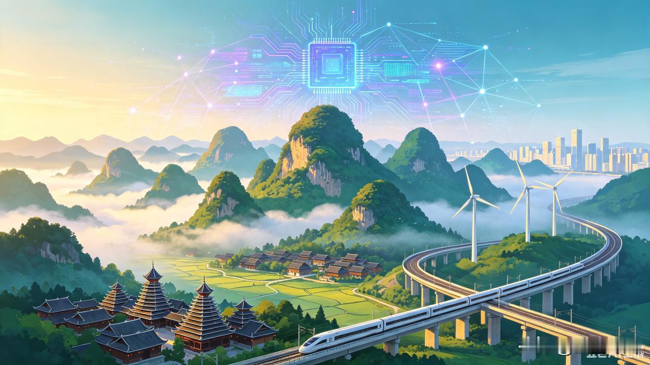 第一张牌：全国独一份算力优势。依托东数西算，贵州建成海量数据中心，数字经济持续扩