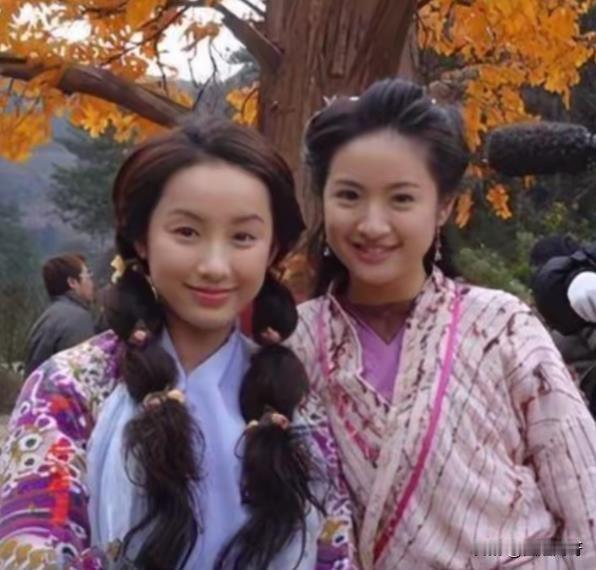 《天外飞仙》18年了，林依晨吕一再同框，状态却好得像是两个小姑娘，好想知道她俩是