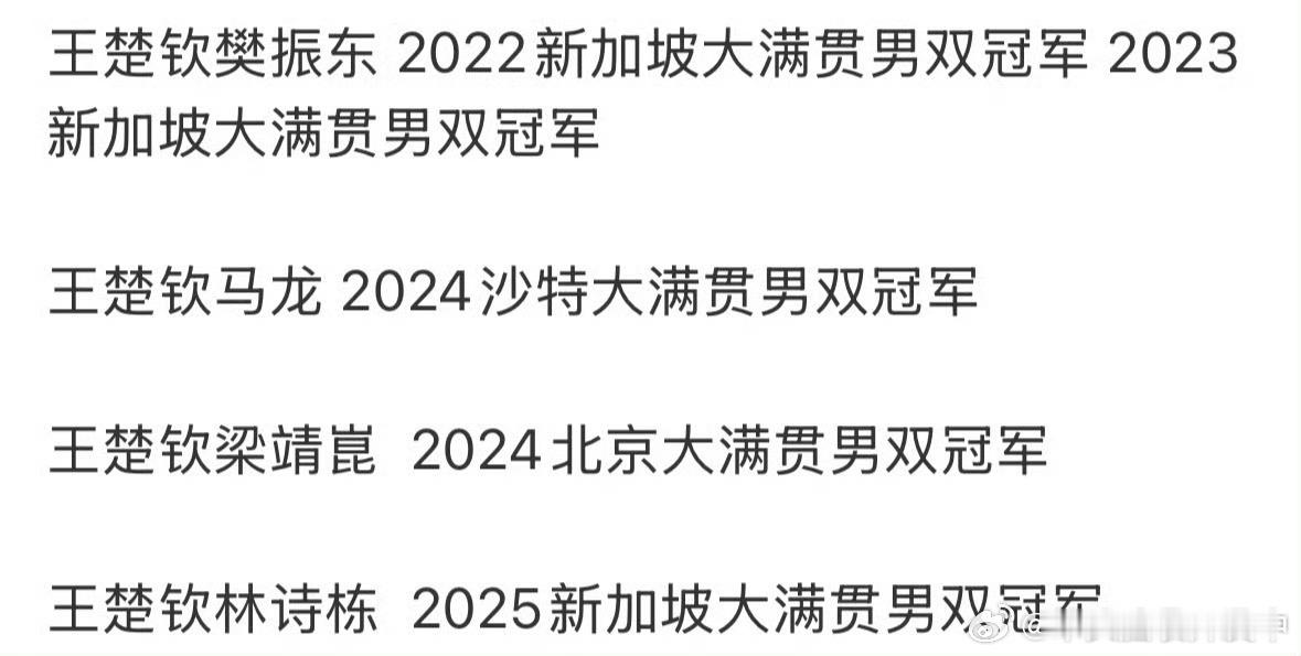 王楚钦林诗栋vs林昀儒高承睿 牛的从来只有王楚钦[鲜花] 