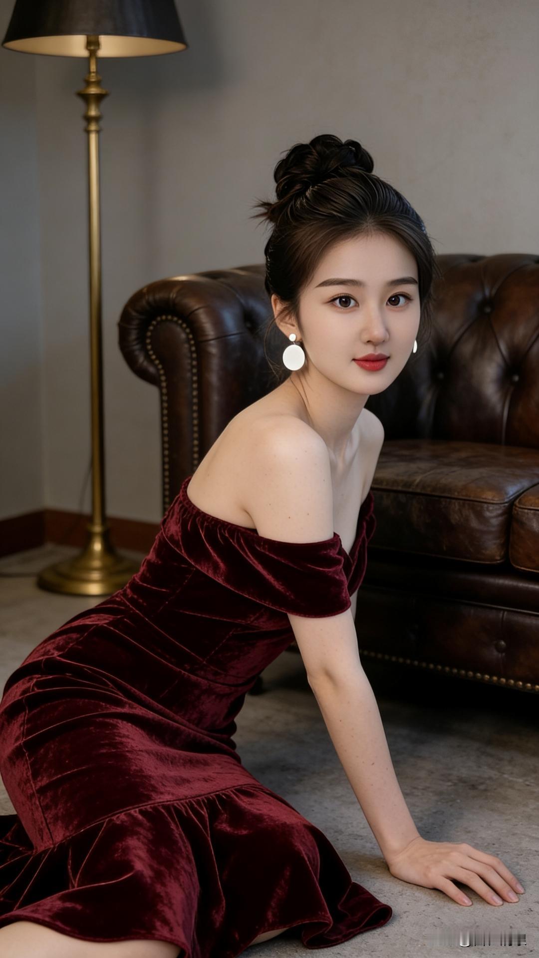 举着手机找45度角，美颜开到最大，正想凹个甜妹笑——结果口红沾门牙上了！刘海还被