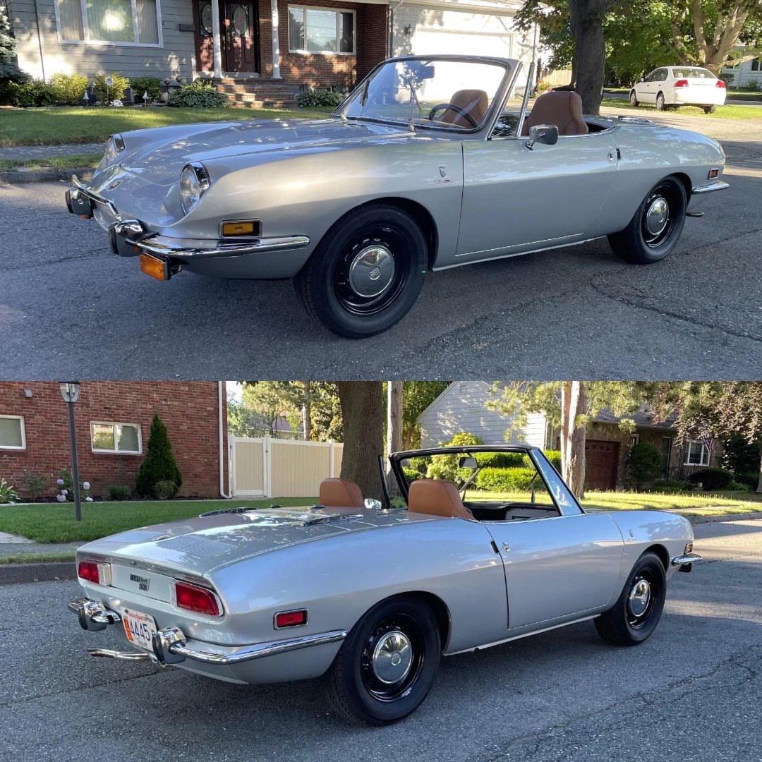 1972 年的 Fiat 850 Sport Spider 是 850 家族里最