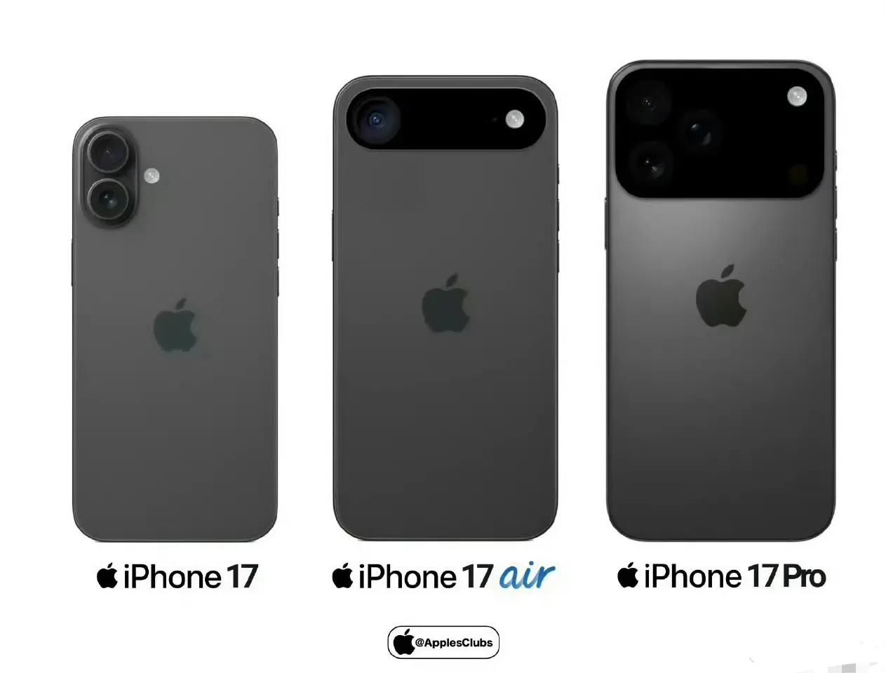 iPhone17模具曝光，最新消息！

iPhone17系列工程机模具流出，Pr