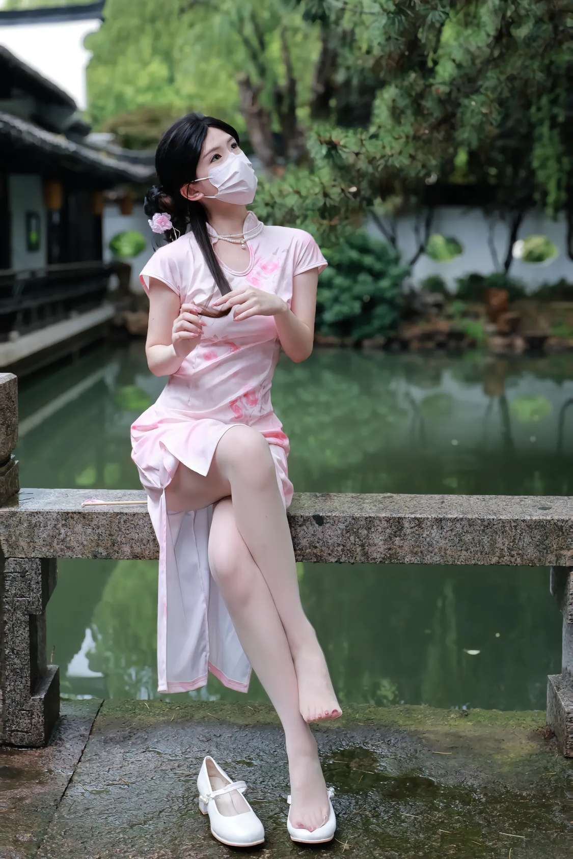 口罩学姐 