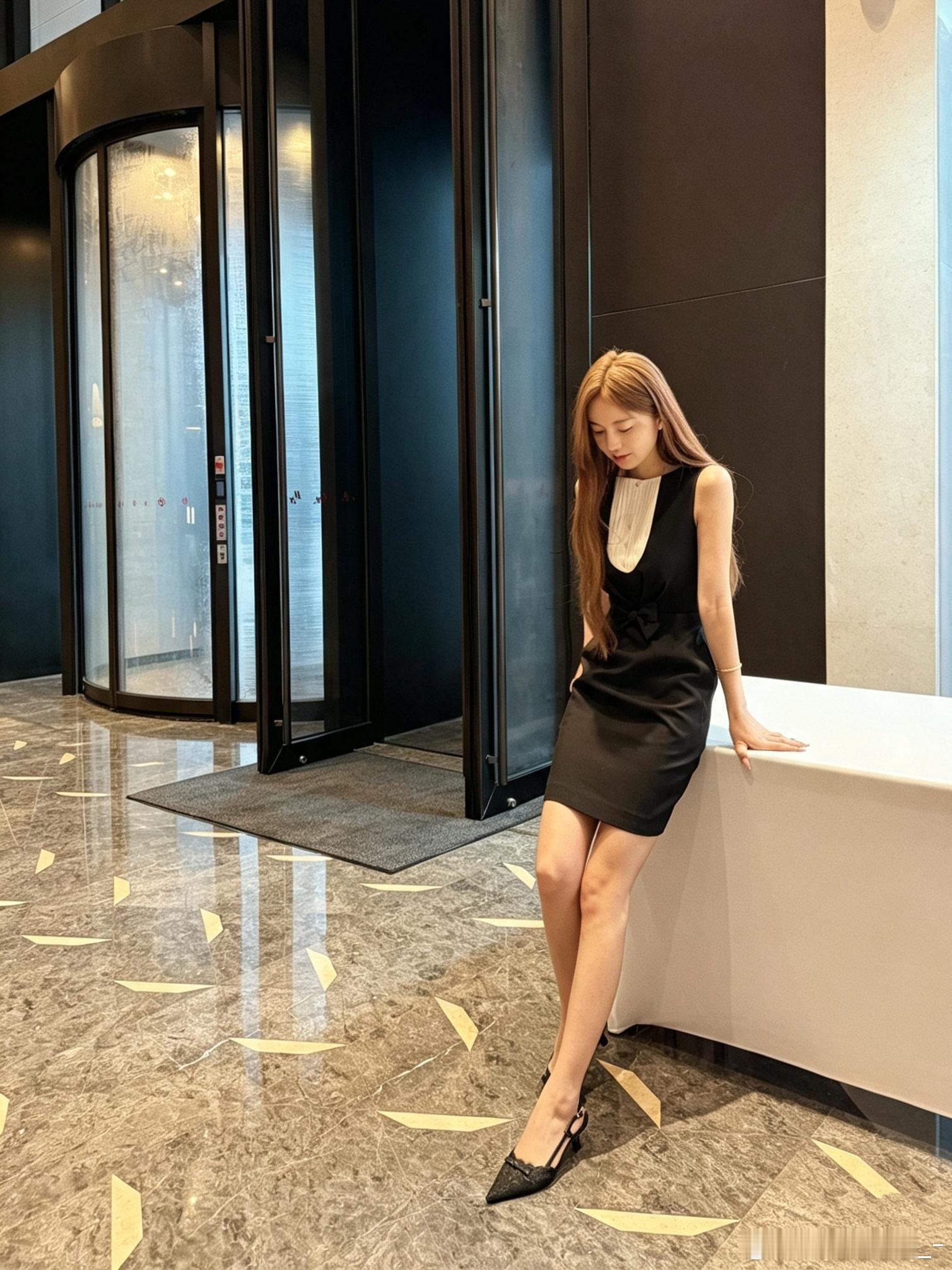 咱就是说，汽车女媒体真是优雅不了一点啊拍完车急急忙忙上车换日常装，马不停蹄赶高铁