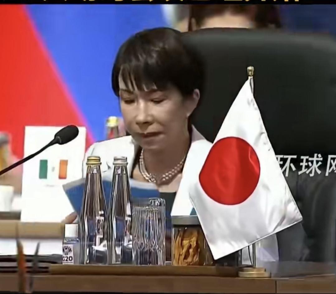 “妈妈桑外交”在一众政治大佬面前low到底。
据俄媒报道称22日在南非举办的G2