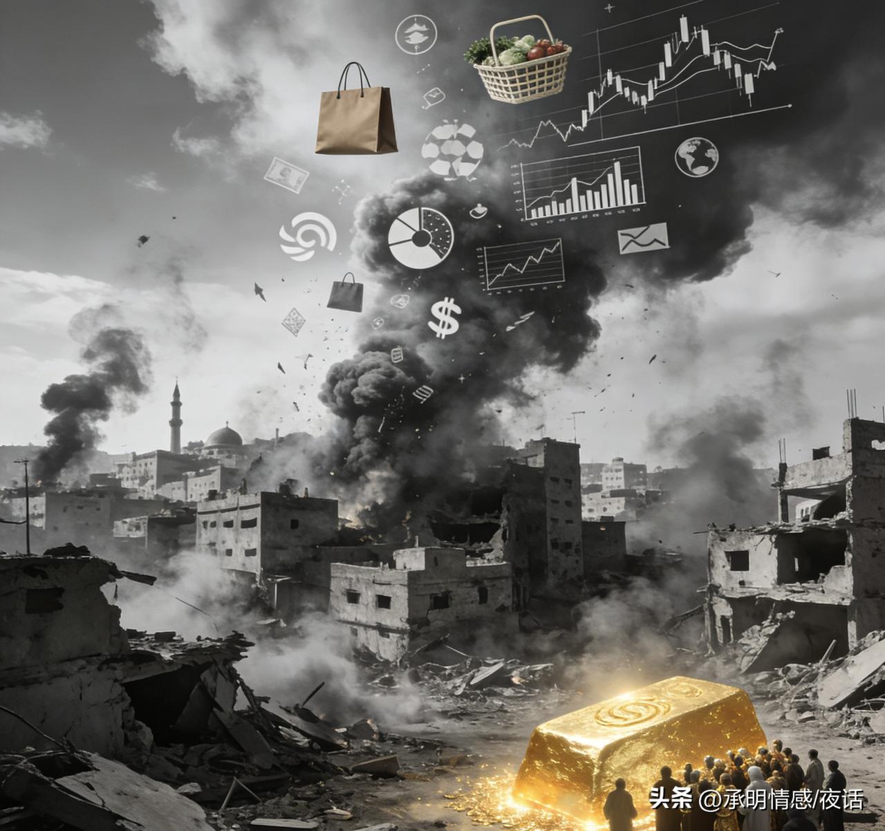 霍尔木兹海峡一旦被炸，国际油价会暴涨，开车加油贵一大截。         中东战