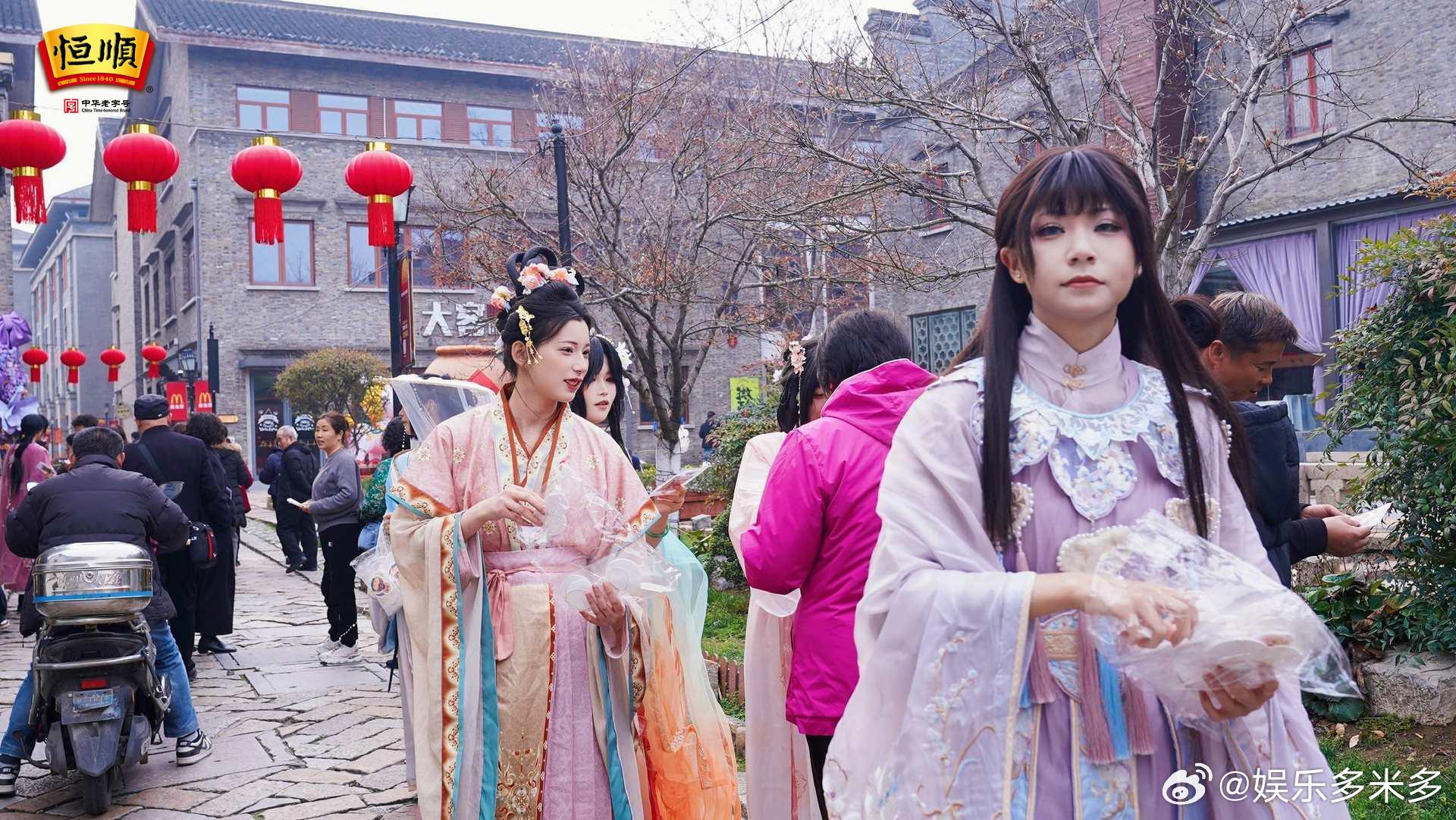 隔着屏幕我都闻到酸味了品恒顺香祈年年顺 西津渡这场活动太有年味了！香气环绕全场，