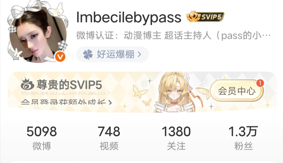 这个人唯爱整一些没用的认证 