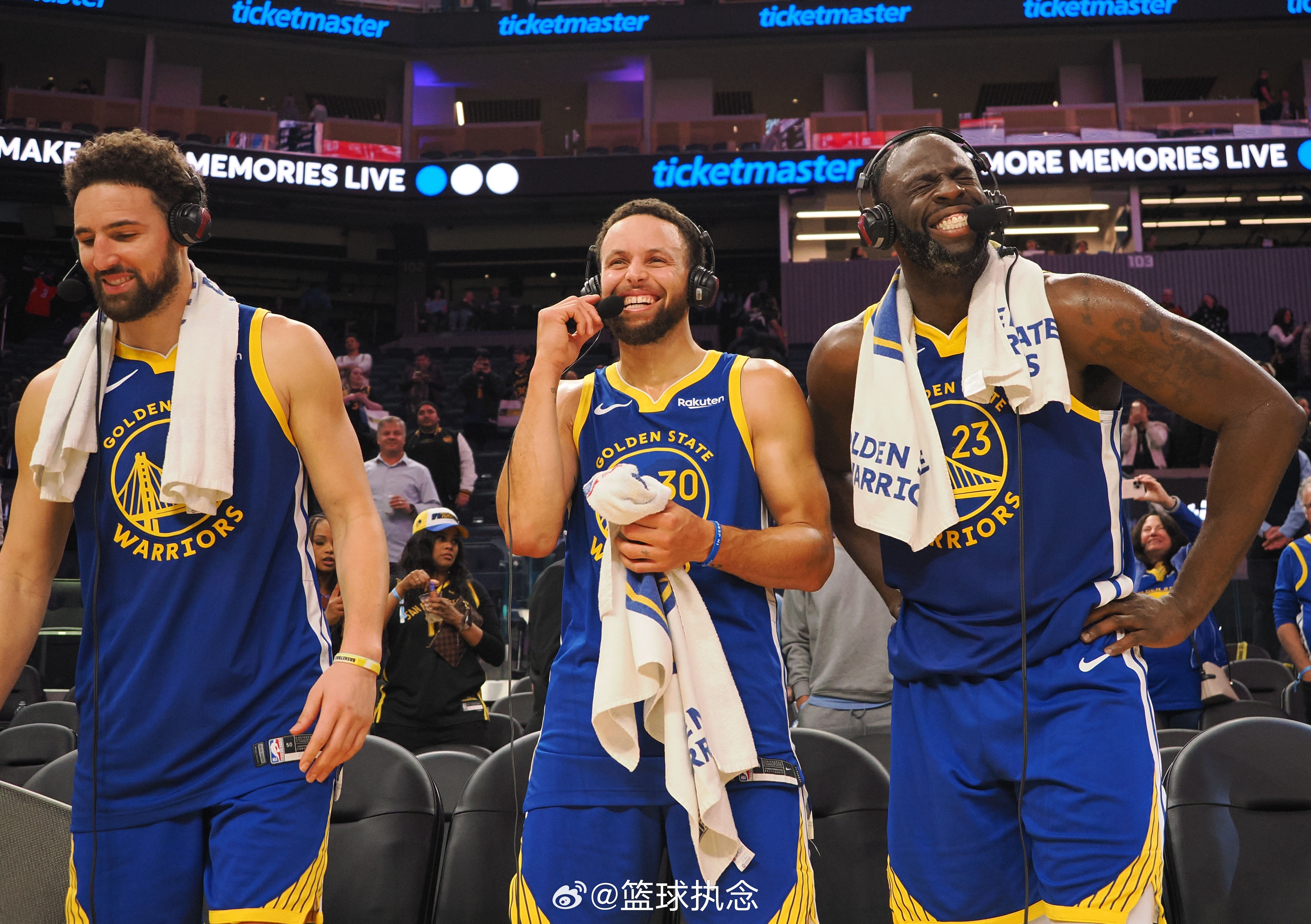 克莱：追梦是我最亲近队友 库里排第二克莱汤普森在直播中谈NBA生涯最好队友时说道