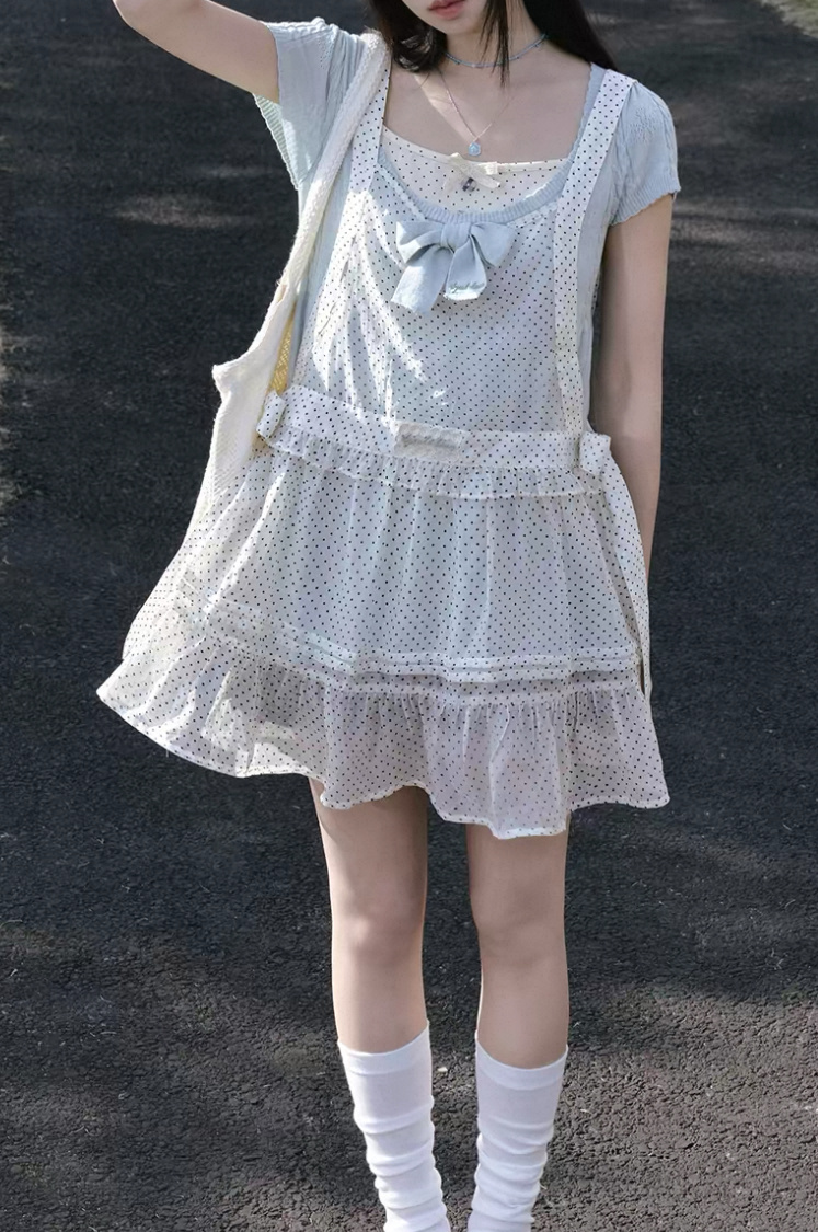 差点忘记发了！-周六演特：薄荷色裙子！（图1）-周日演特：夏日JK（图2）-炎热