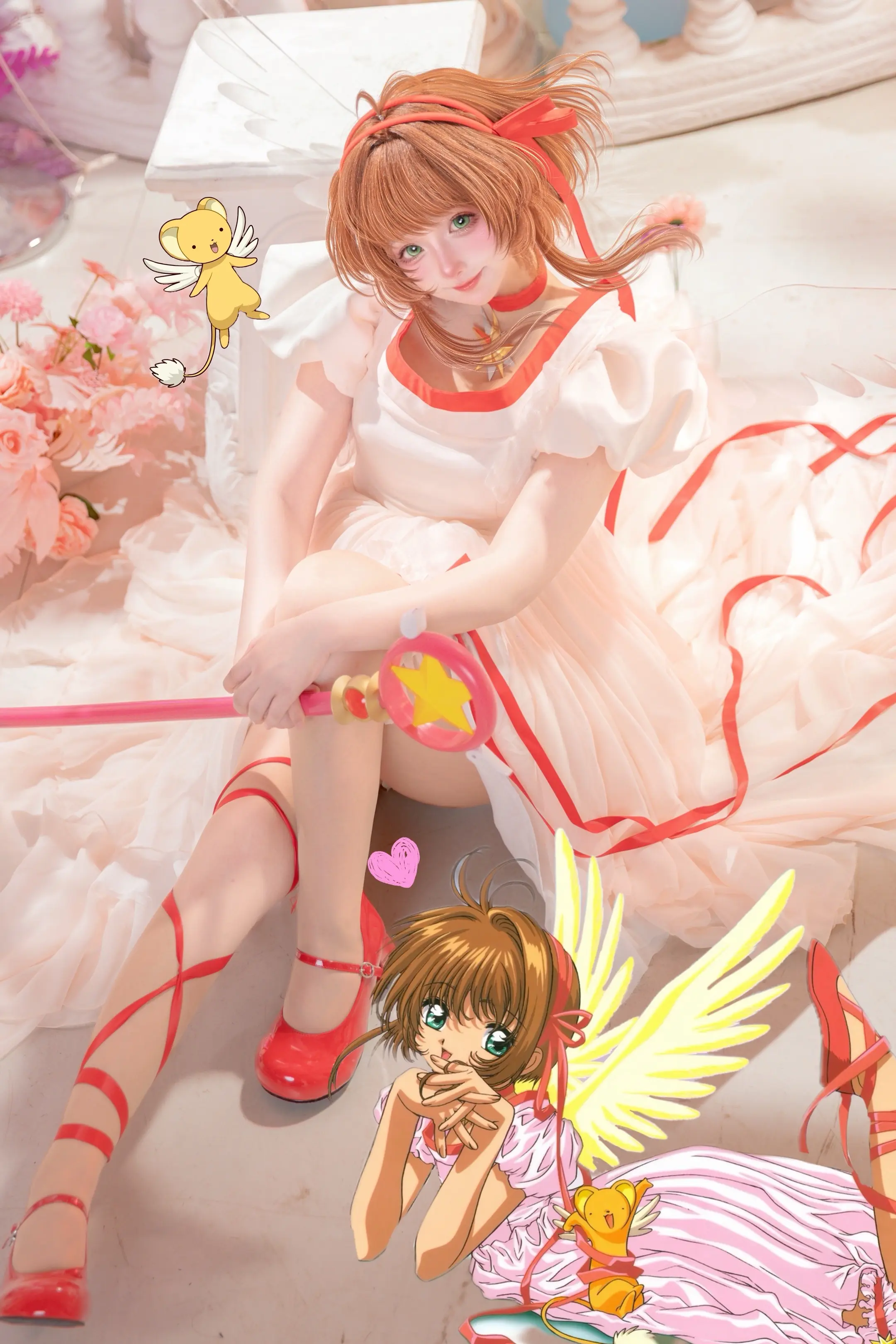对你何止心动💓Sakura.📷：  赛博头发