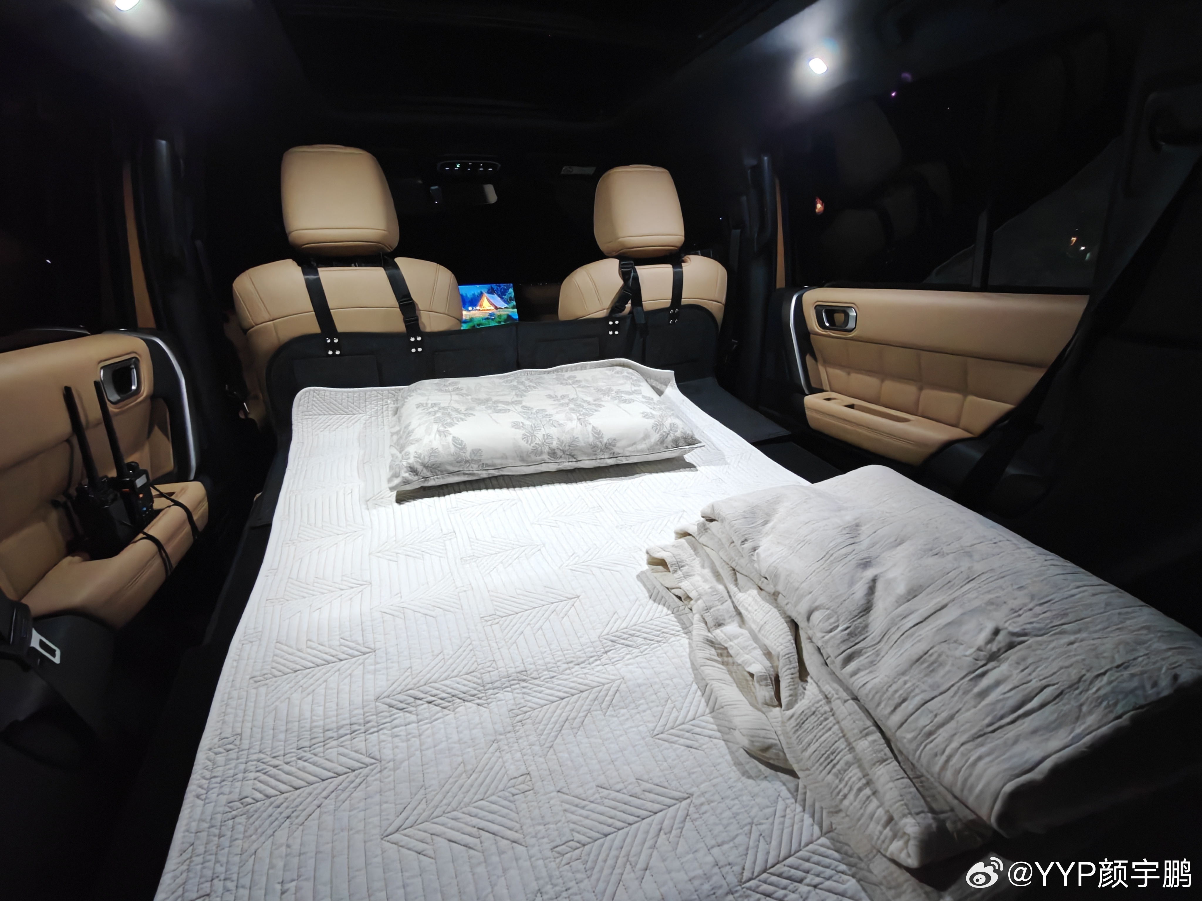 被我睡过的车+1[笑而不语][笑而不语]越7的床是纯平的，空悬也可以把底盘调平，