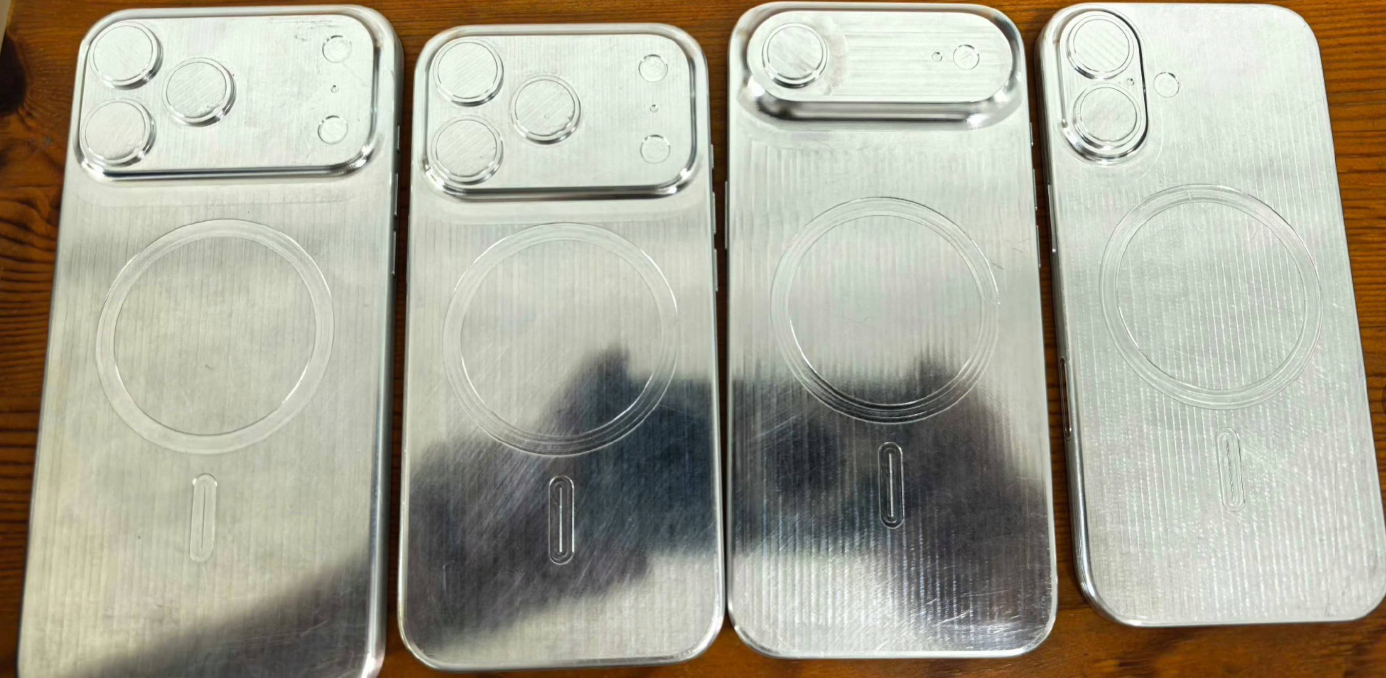 iPhone17系列模型机曝光这个外观基本已经定死了，就看大家能不能接受了，说实