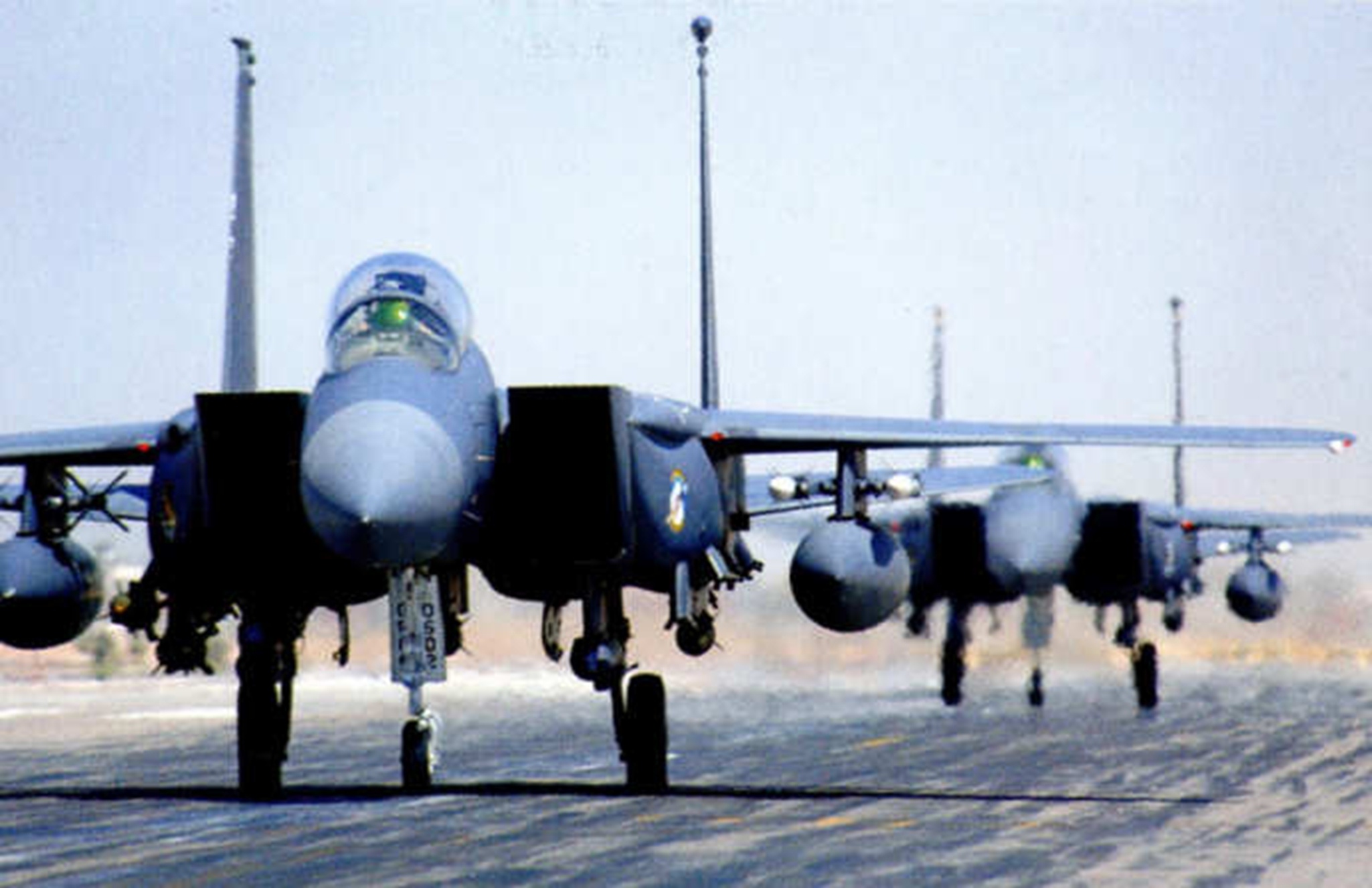 分享圖片：美國麥克唐納.道格拉斯/波音F-15E“攻擊鷹”雙重任務戰鬥機 