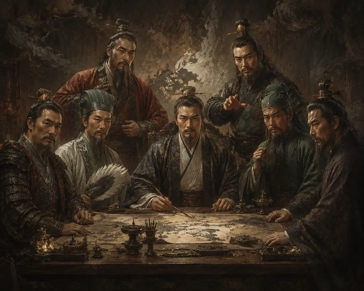 历史上有那些，比较出名的七人组合