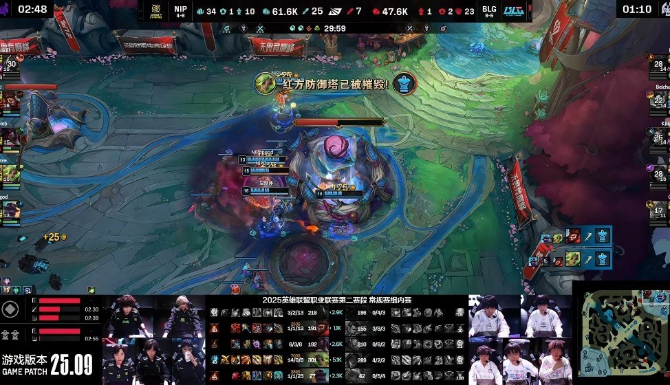 【2025LPL第二赛段 BLG 1-1 NIP】Leave输出拉满，NIP扳回