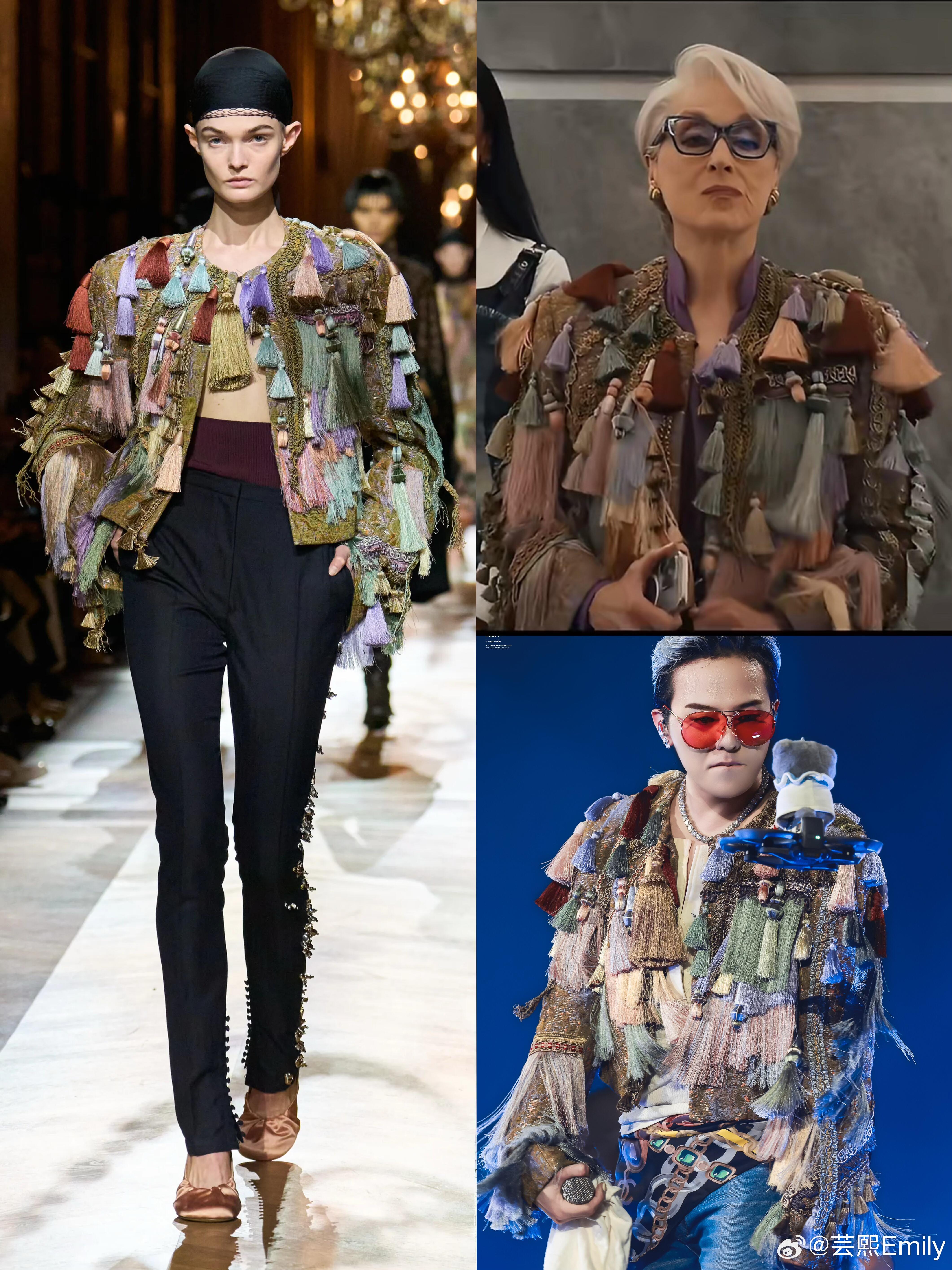 谁能想到，他俩也有同款的一天在电影《穿Prada的女王2》中，Meryl Str