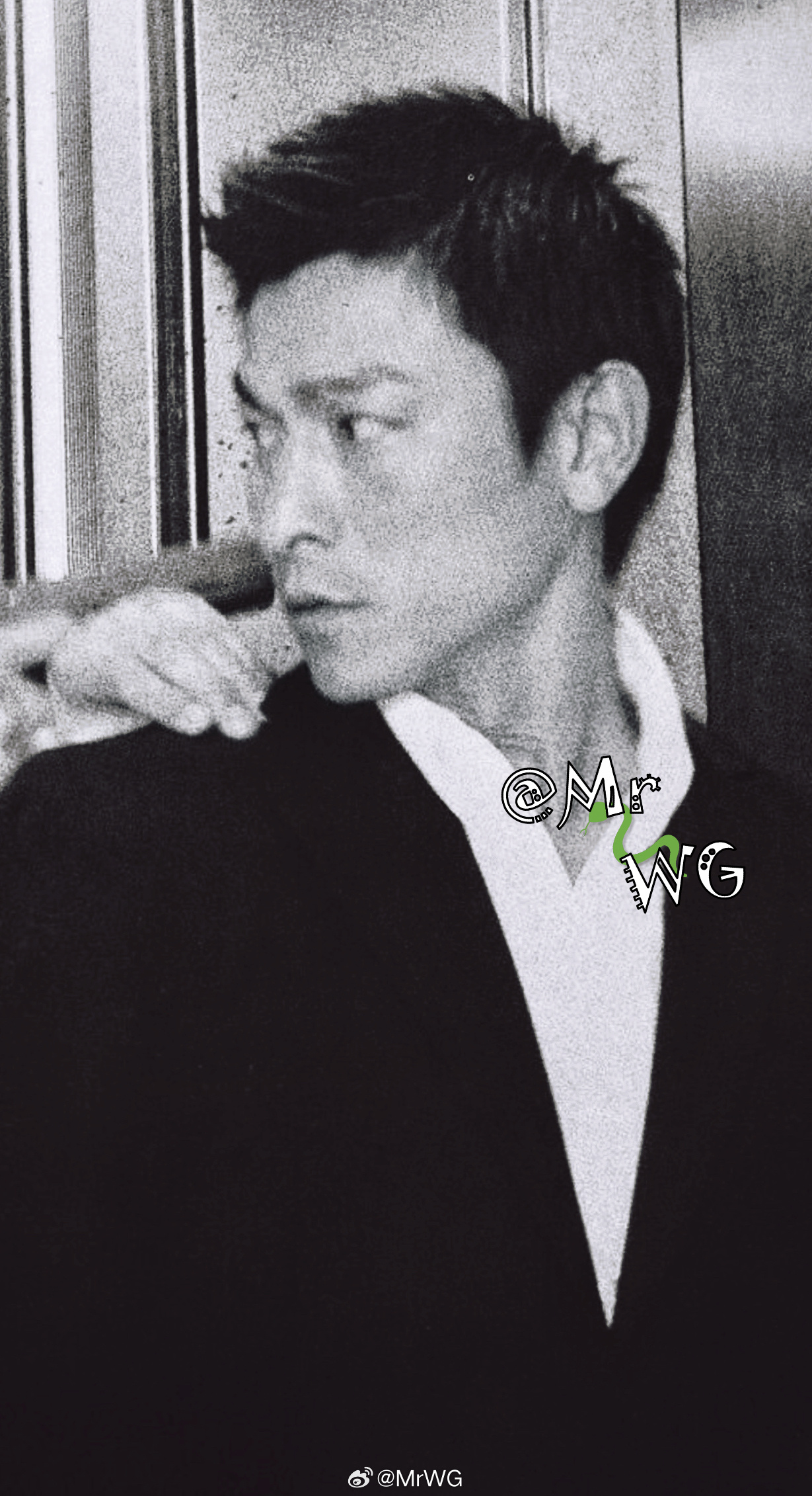 刘德华独家扫描 黑白无声，却藏着最浓烈的情绪与质感——“我想做个好人”，【无间道