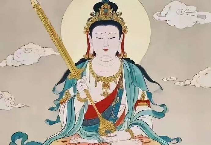 遇到文殊菩萨，不要装看不见！ 留下四字：“诸事顺利！” 会保护你。 