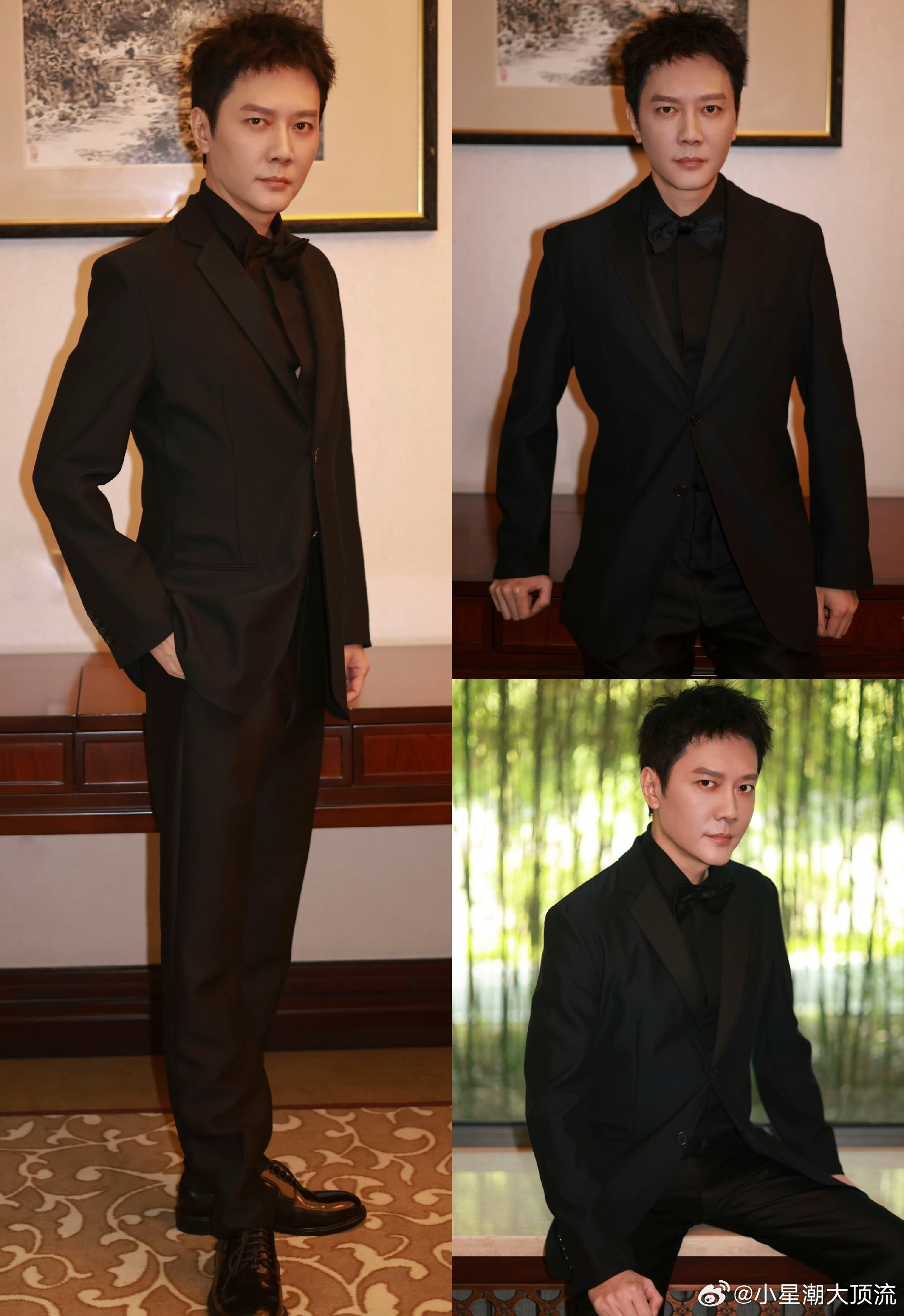 易烊千玺百花奖最佳男主男明星造型盘点朱一龙 in Louis Vuitton +