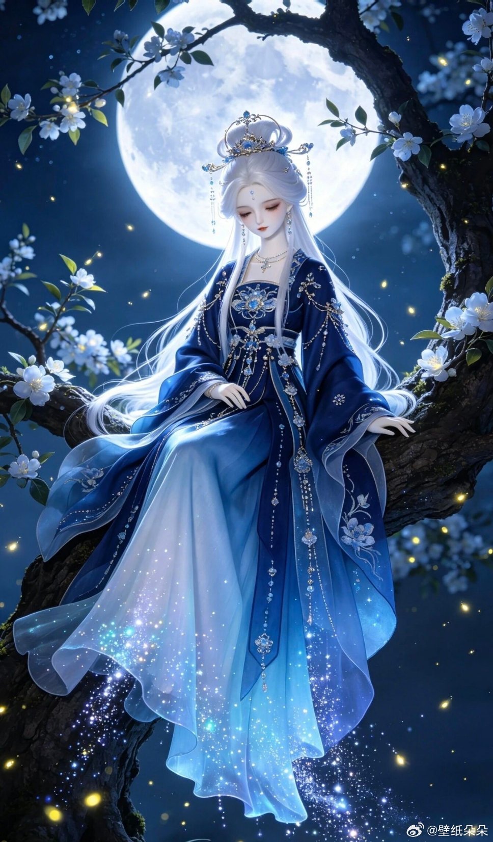 花好月圆唯美意境古风壁纸 
