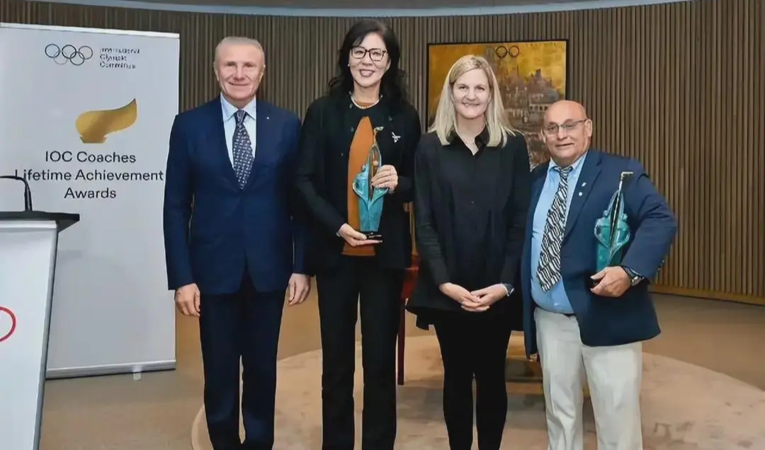 64岁郎平斩获国际奥委会终身成就奖 朱婷深情告白：永远为您骄傲瑞士洛桑时间11月