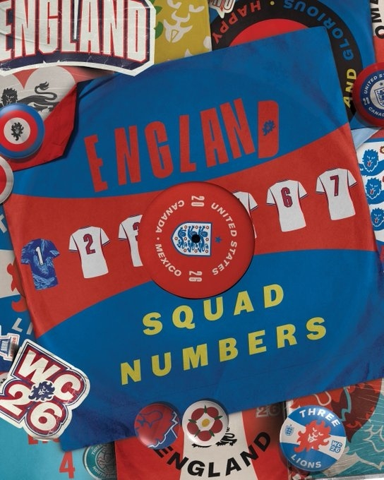 英格兰队世界杯球衣号码 FIFA官网公布英格兰队世界杯号码，凯恩9号，贝林厄姆1